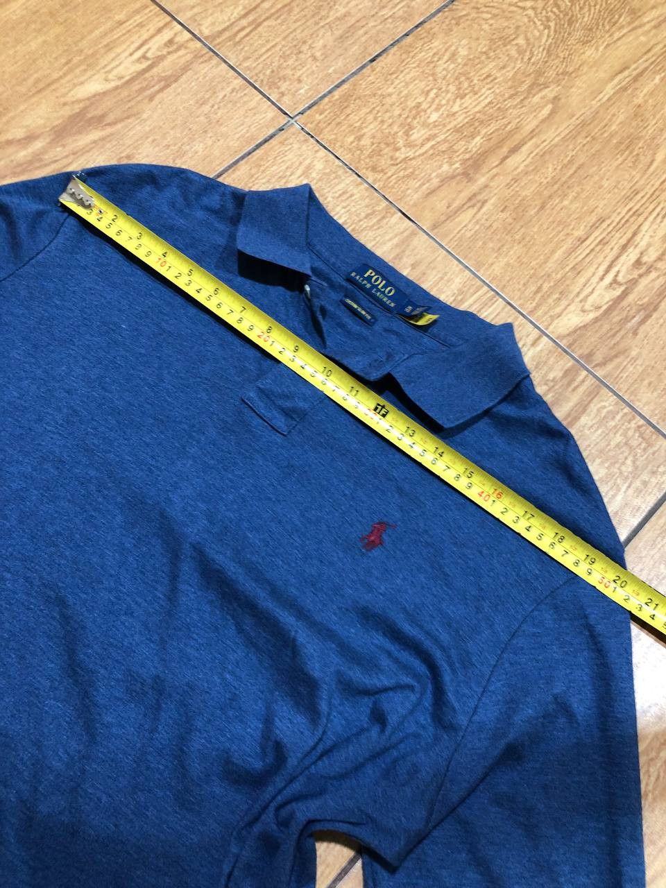 Polo Ralph Lauren Polo Ralph Lauren Long Sleeve Blue Vintage Size US XL / EU 56 / 4 - 8 Thumbnail