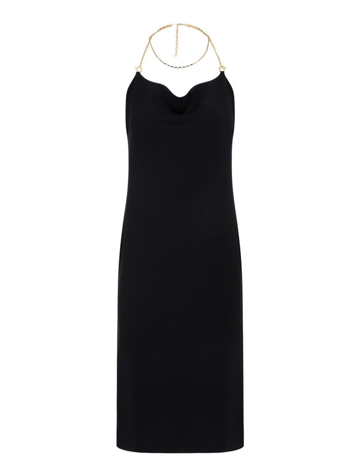 Bottega Veneta Bottega Veneta New chain details black midi dress, size S Size S / US 4 / IT 40 - 2 Thumbnail