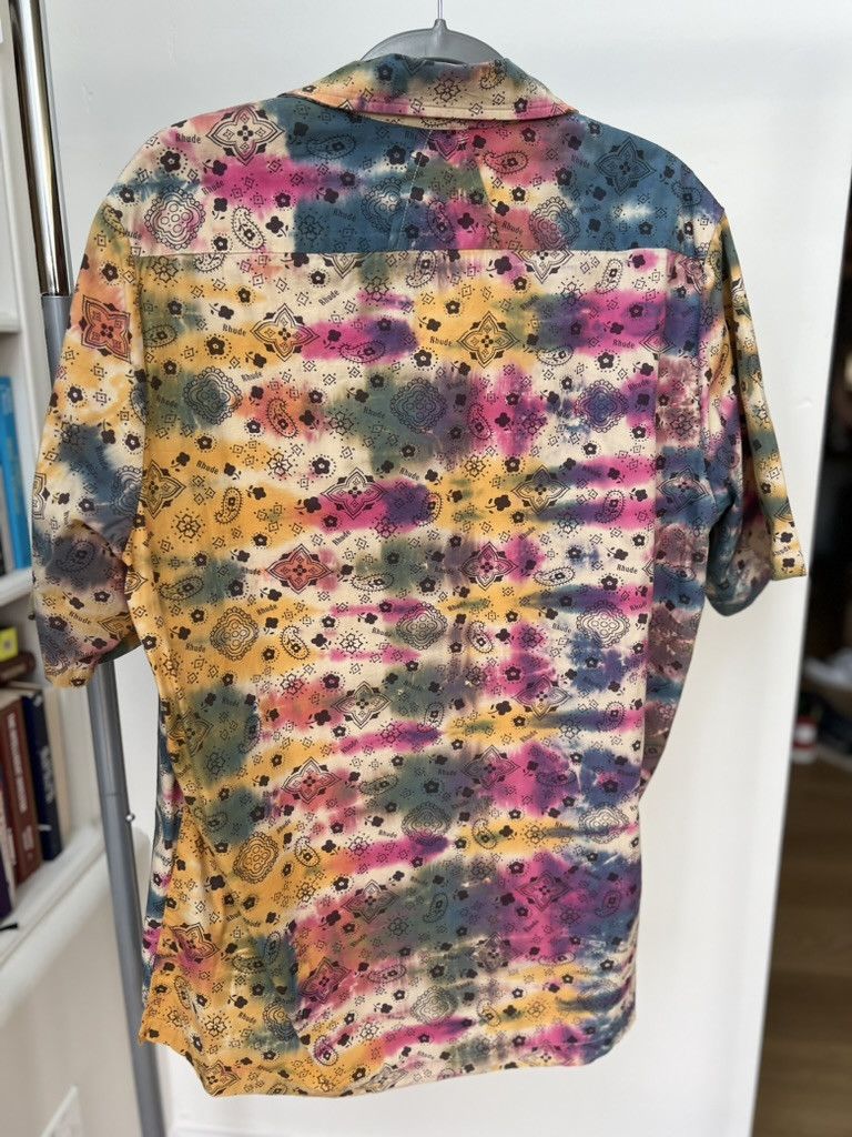 Rhude Rhude Bandana Print Tie Dye Shirt Size US XL / EU 56 / 4 - 2 Thumbnail