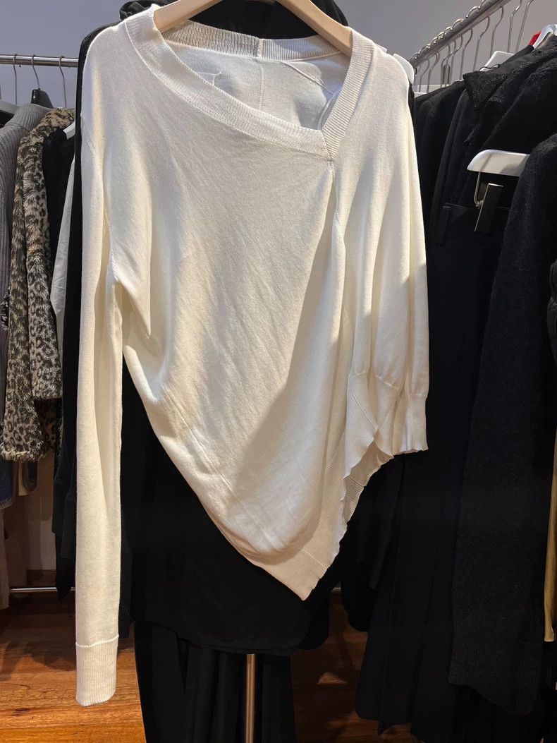 Maison Margiela Maison Margiela My own white label asymmetrical knitted to Size M / US 6-8 / IT 42-44 - 4 Thumbnail