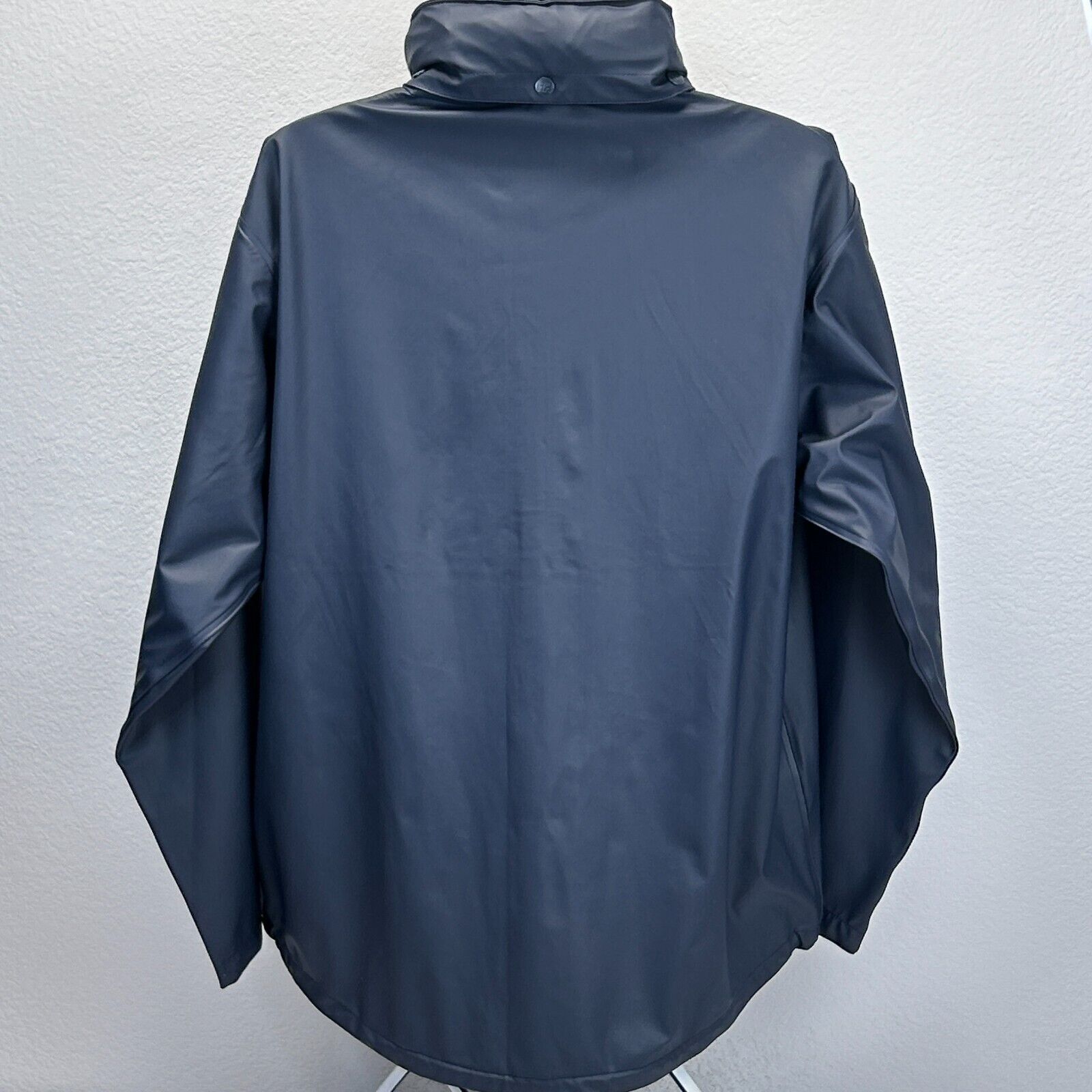 Helly Hansen Helly Hansen Raincoat Jacket Blue Hidden Hood Pockets Large Size US L / EU 52-54 / 3 - 2 Thumbnail