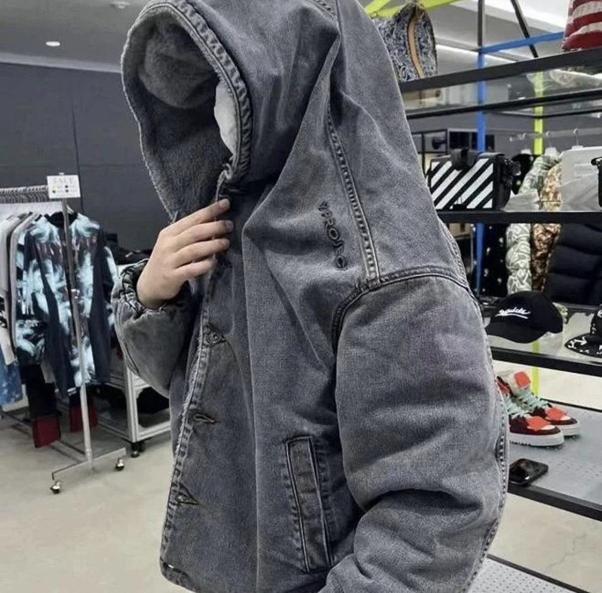 Y/Project Y/project monster denim shearling jacket Size US L / EU 52-54 / 3 - 1 Thumbnail