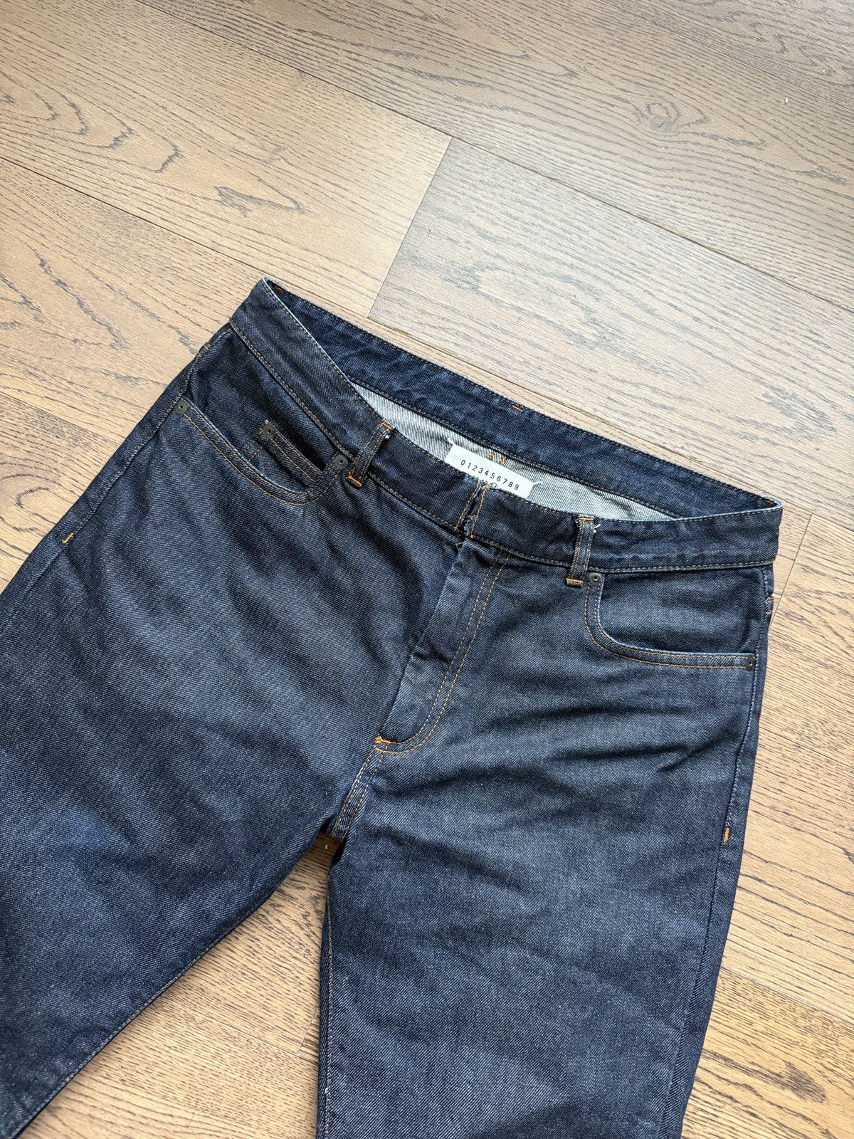Maison Margiela Early Martin Margiela Line 14 Mens Blue Slim Denim Jeans Size US 31 - 20 Thumbnail