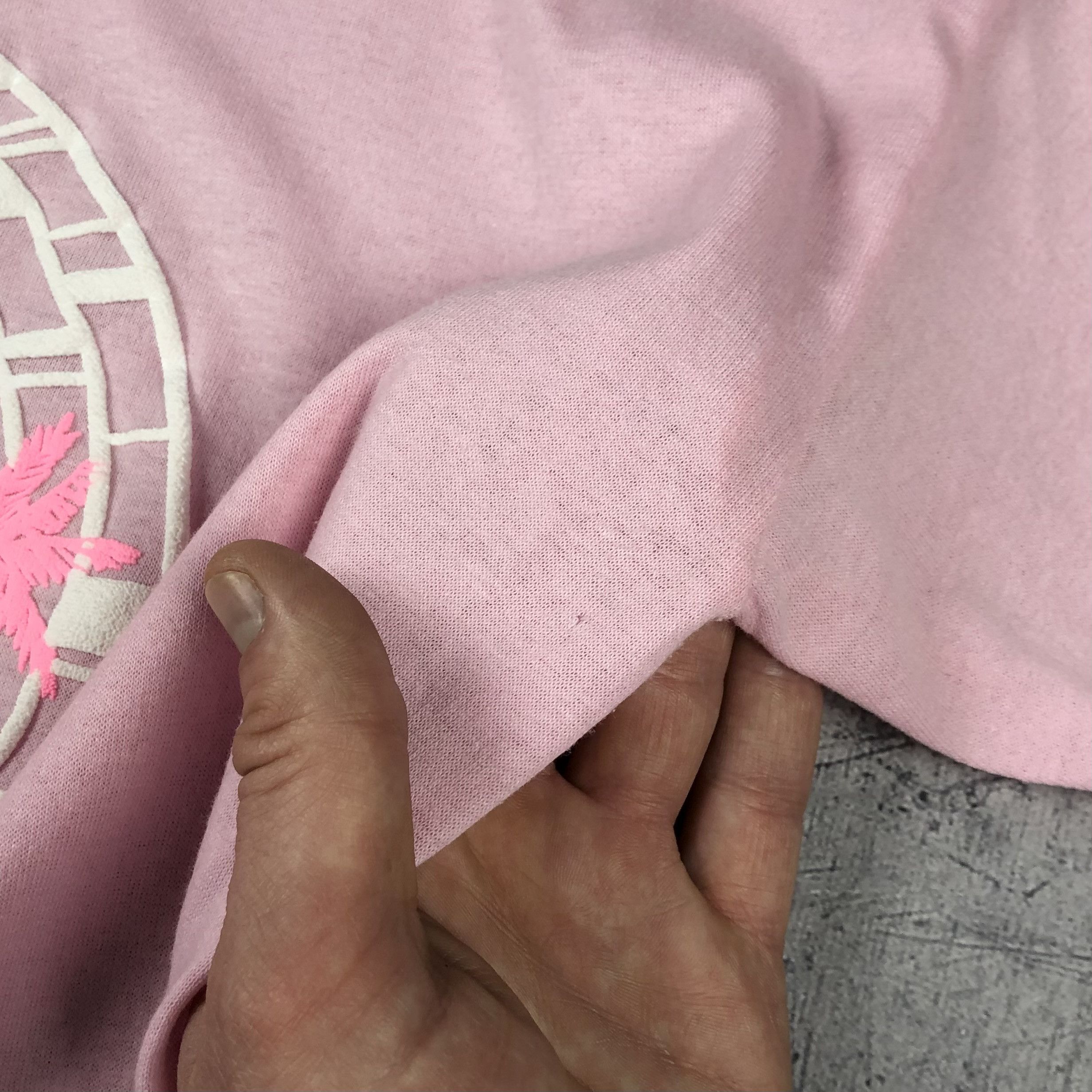 Vintage 1989 Las Vegas Puff Print Pink Tee Size US XL / EU 56 / 4 - 11 Thumbnail