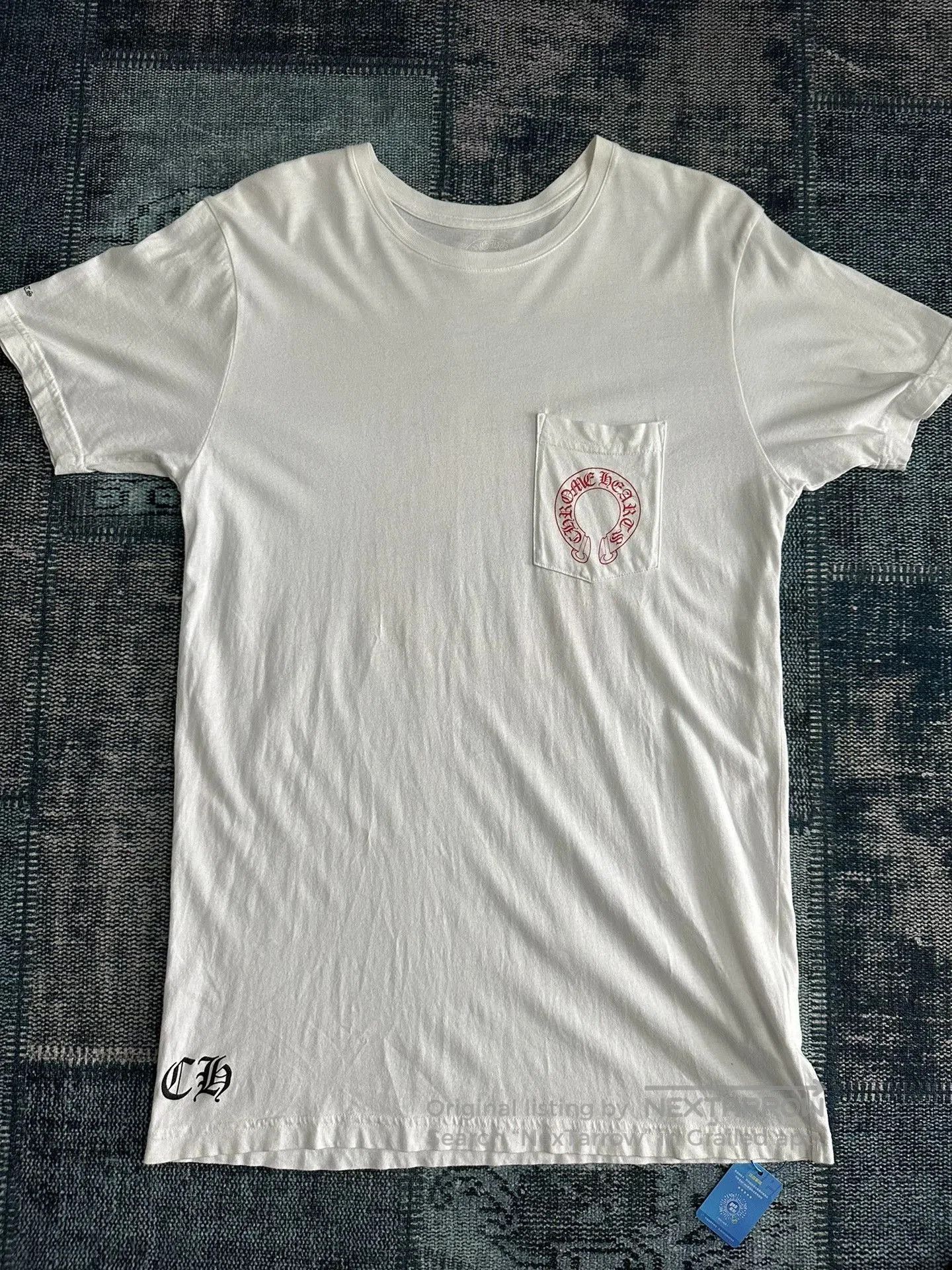 Chrome Hearts Chrome Hearts White Red Phantom Tee. Size US L / EU 52-54 / 3 - 6 Thumbnail