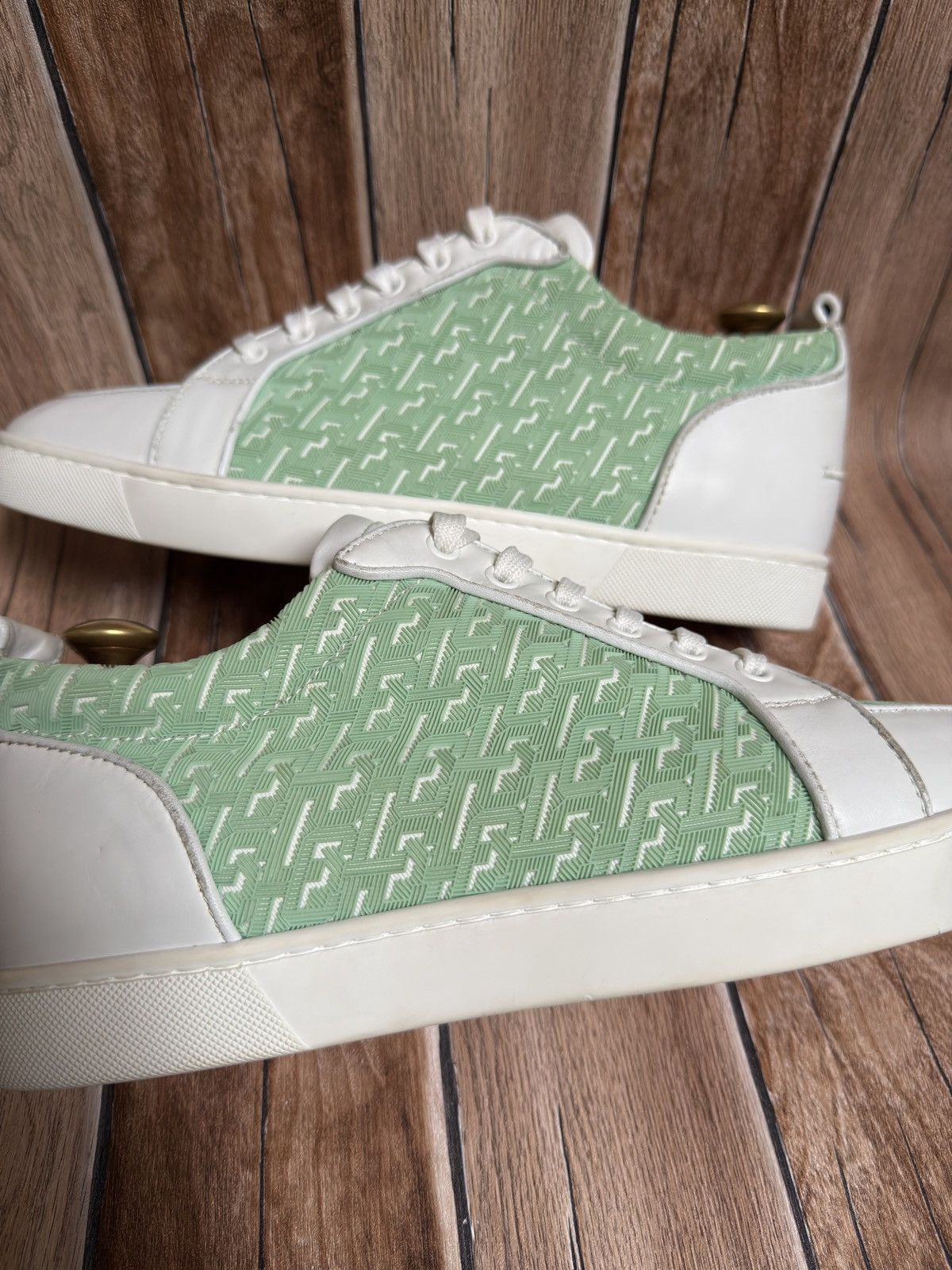 Christian Louboutin Rantulow Orlato CL monogram sneaker Size US 10.5 / EU 43-44 - 9 Thumbnail