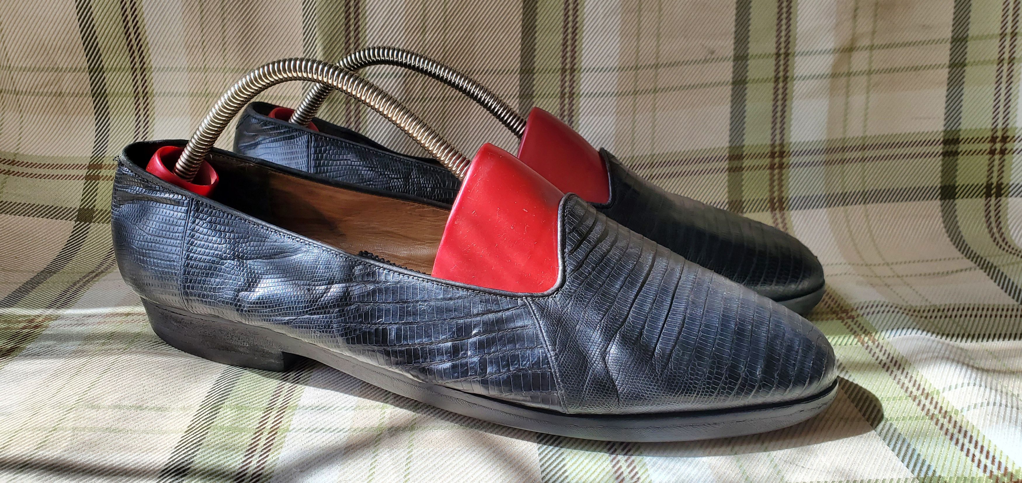 Mauri Mauri Lizard Leather Loafer Shoes Size US 11 / EU 44 - 3 Thumbnail
