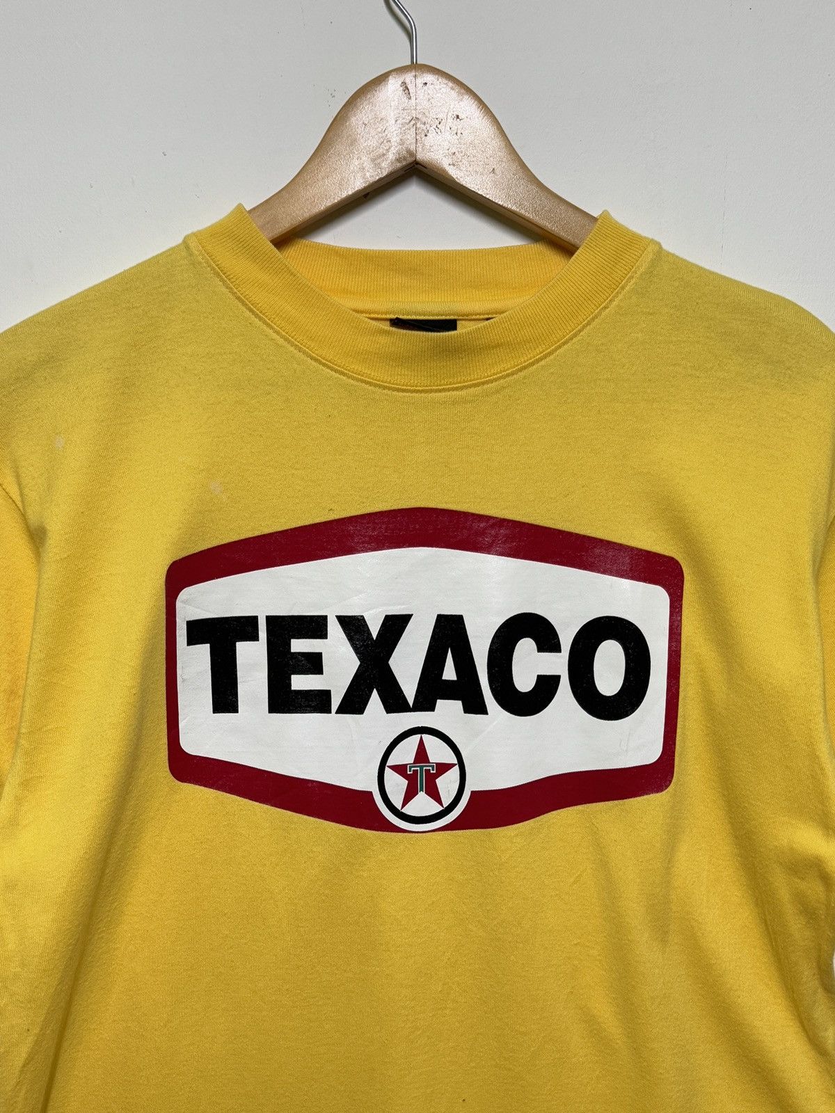 Vintage TEXACO Brand Oil Big Logo Tee Size US S / EU 44-46 / 1 - 5 Thumbnail