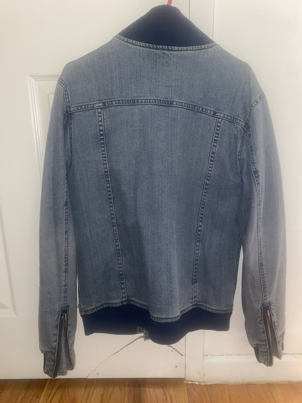 KREW Krew Denim bomber jacket(sz-small) 100% Authentic Size US S / EU 44-46 / 1 - 2 Thumbnail