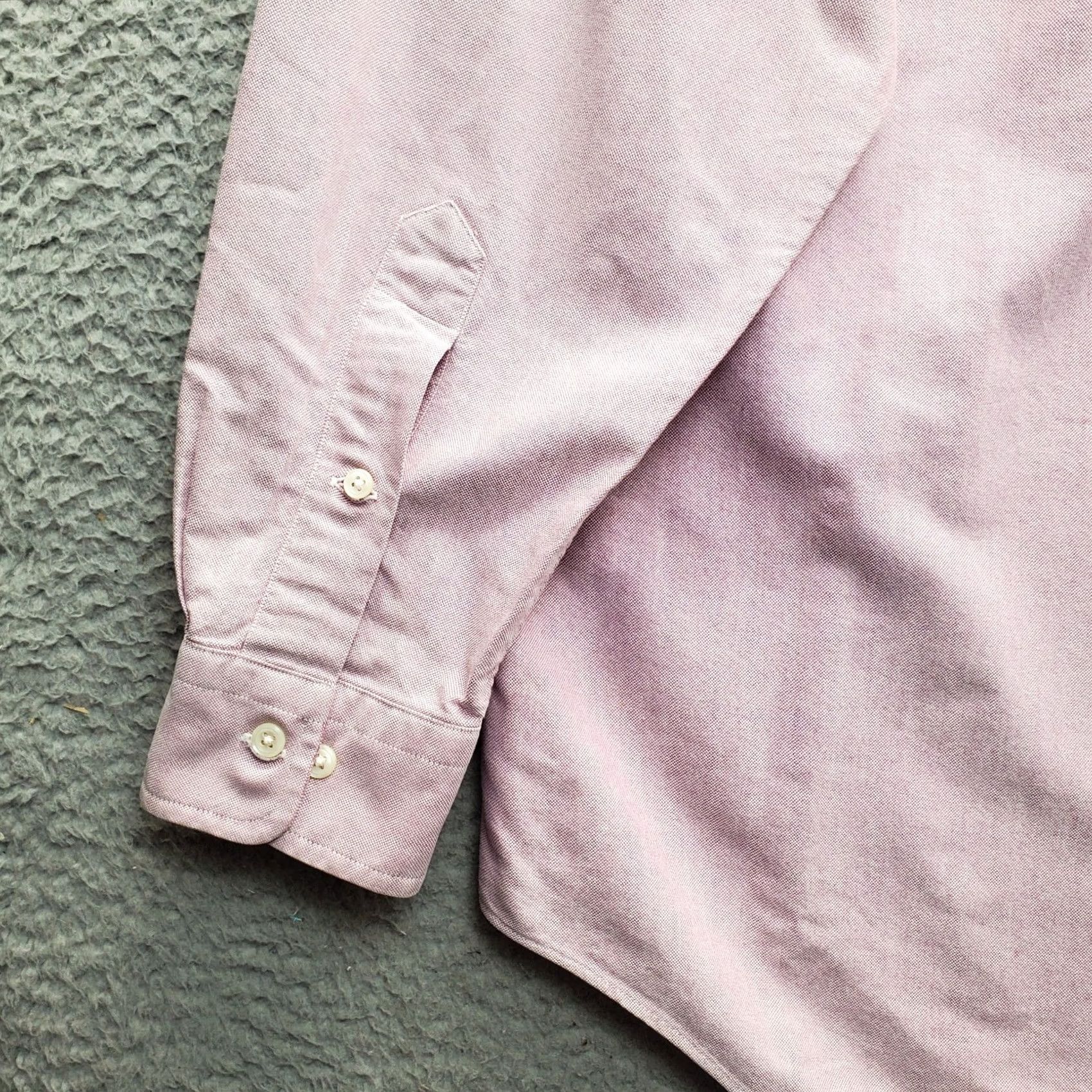 Ralph Lauren Ralph Lauren Dress Shirt Mens 16 Pink Yarmouth Long Sleeve Pony Logo Button-Down Shirt Mens Size 16 Pink Size 42R - 8 Thumbnail