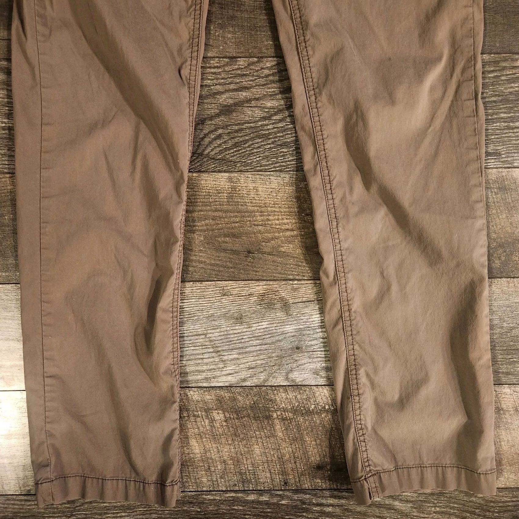 Vintage Sherpa Adventure Gear Pants Mens 36 Beige Performance Stretch Outdoor Hiking Size US 36 / EU 52 - 2 Thumbnail