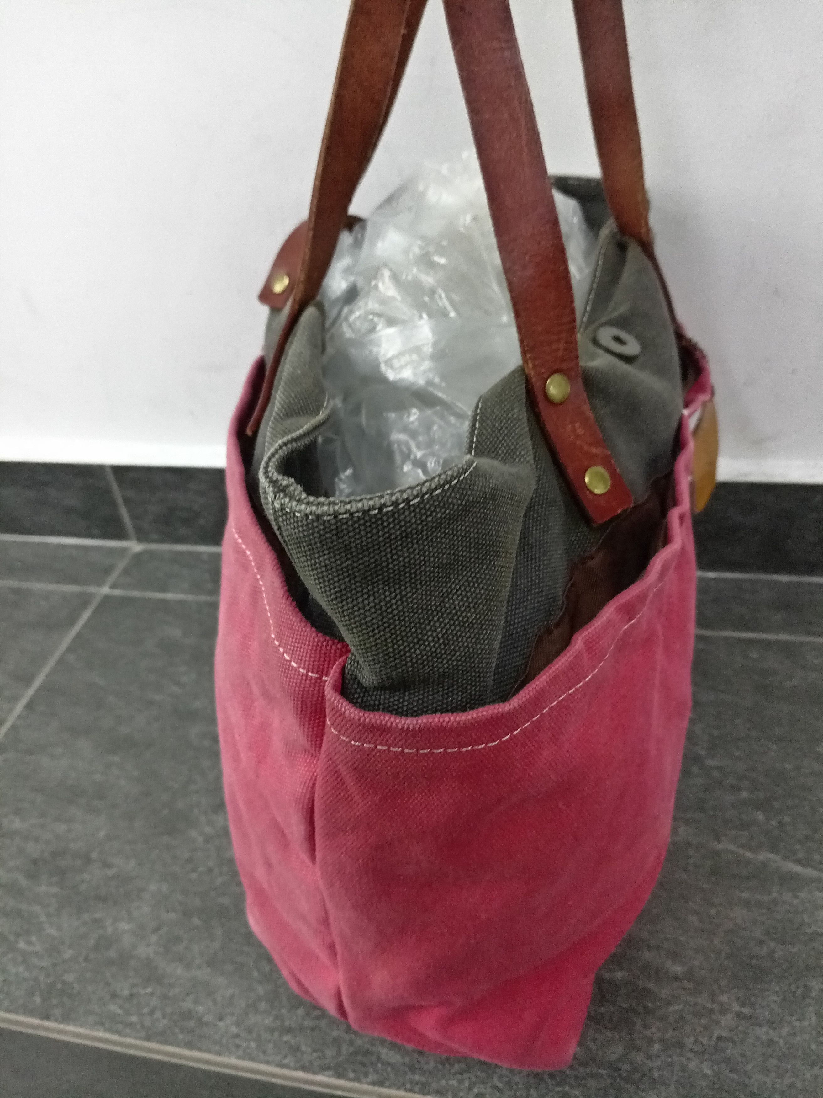 Vintage Vintage canvas japan Same as LL bean tote bag Size ONE SIZE - 3 Thumbnail