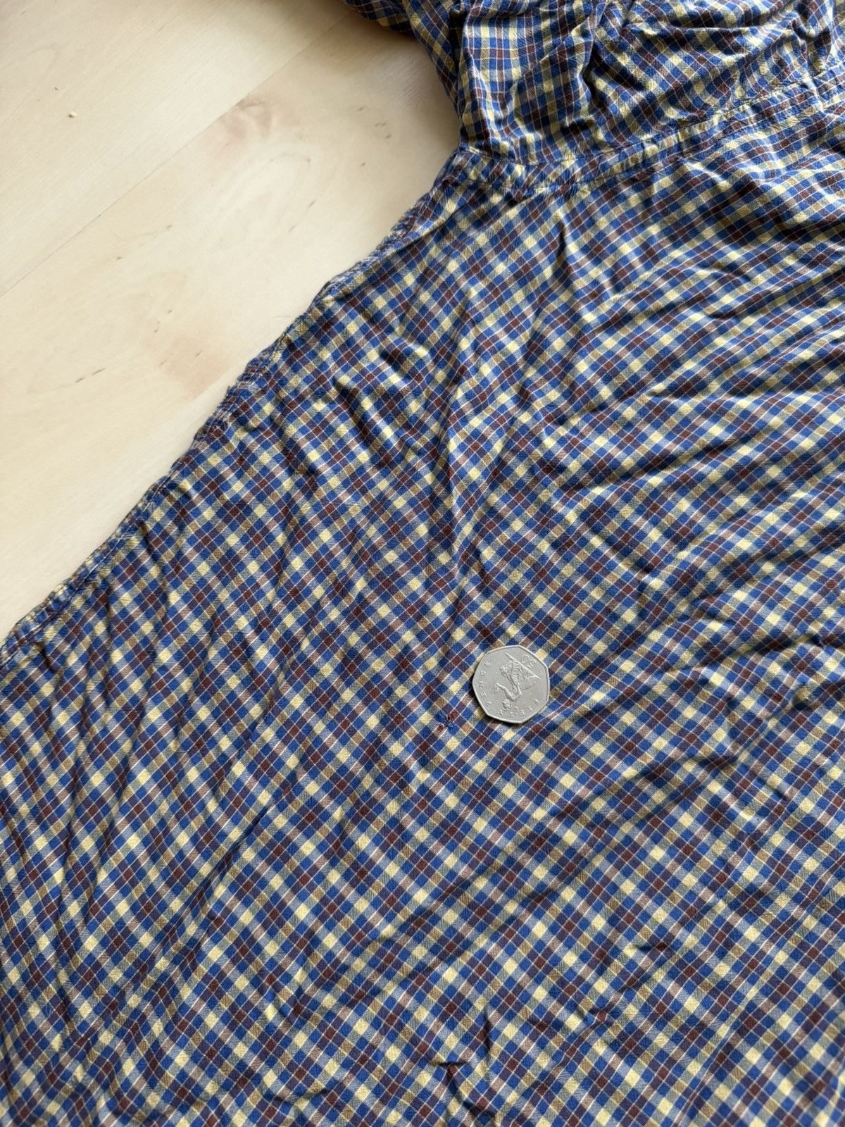 Saint Laurent Paris Saint Laurent jeans vintage checkered long sleeve shirt Size US XL / EU 56 / 4 - 10 Thumbnail