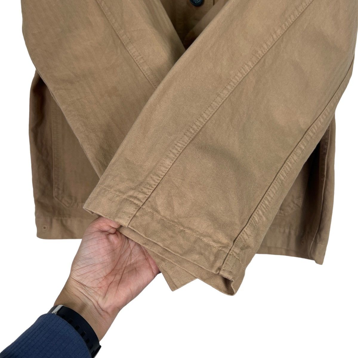Beams Plus 🔥 BEAMS HARD WEAR BROWN HBT HOODIES JACKET Size US M / EU 48-50 / 2 - 13 Thumbnail