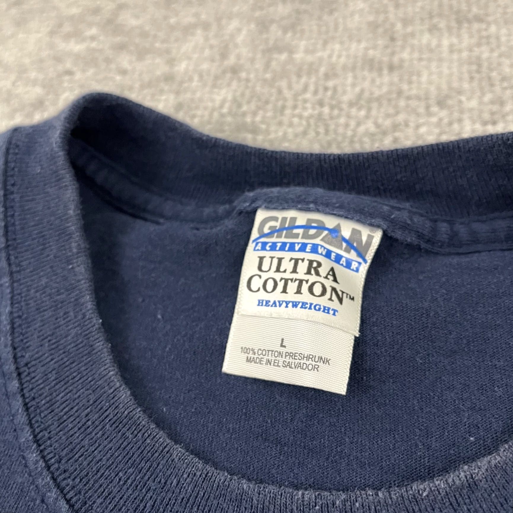 Gildan VINTAGE Gildan Mark Martin NASCAR Shirt Mens Large Blue Viagra Graphic Tee Double-Sided Graphic Print Size US L / EU 52-54 / 3 - 3 Thumbnail