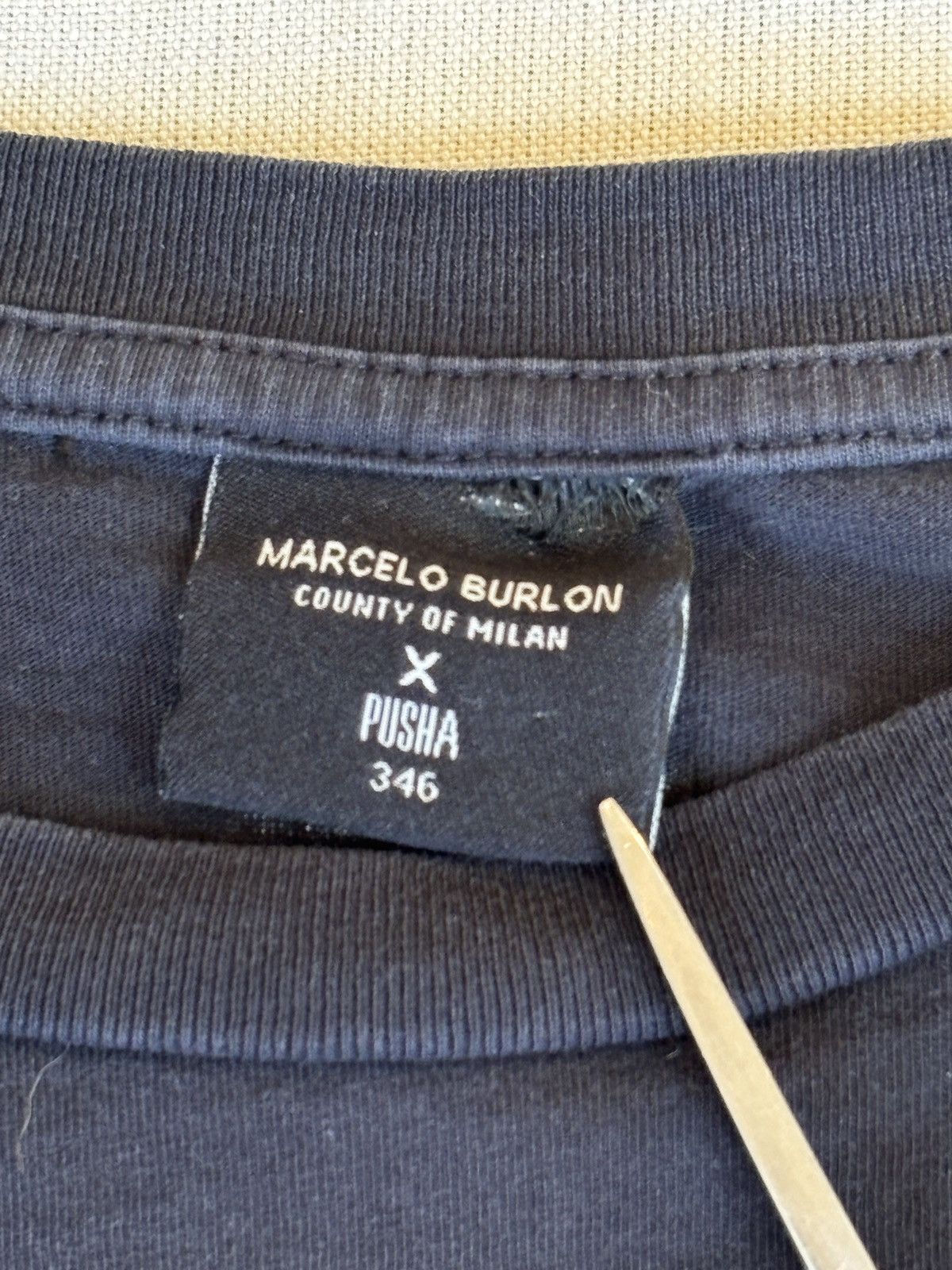Other Marcelo Burlon x Pusha T "County of Pusha" 2014 Archive Tee Size US L / EU 52-54 / 3 - 3 Thumbnail