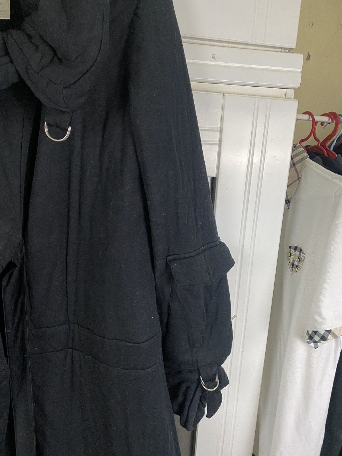 Japanese Brand Patrizia Pepe Long Jacket Size US L / EU 52-54 / 3 - 3 Thumbnail