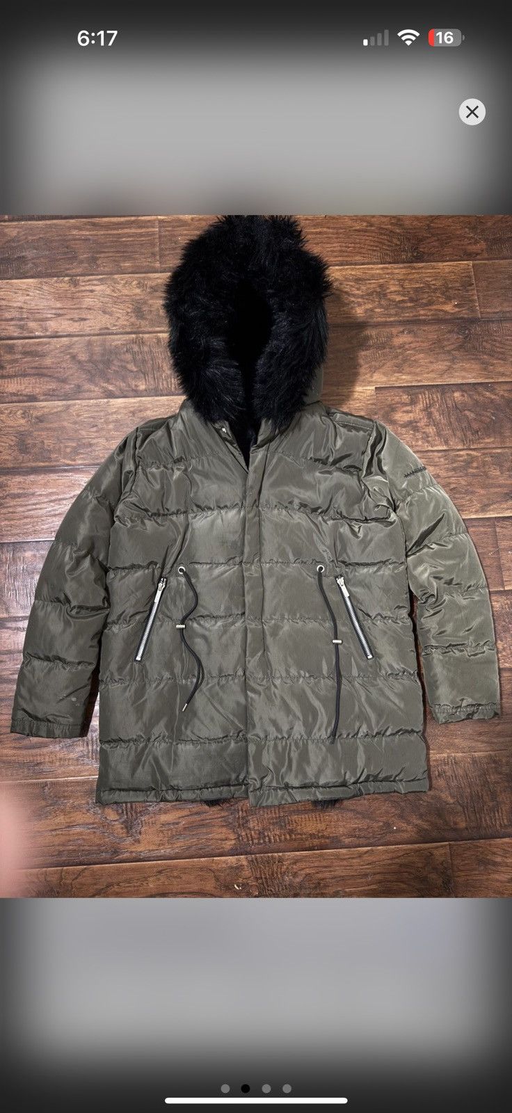 Maniere De Vior Maniere De vii Mens Fur Coat Size US M / EU 48-50 / 2 - 1 Thumbnail