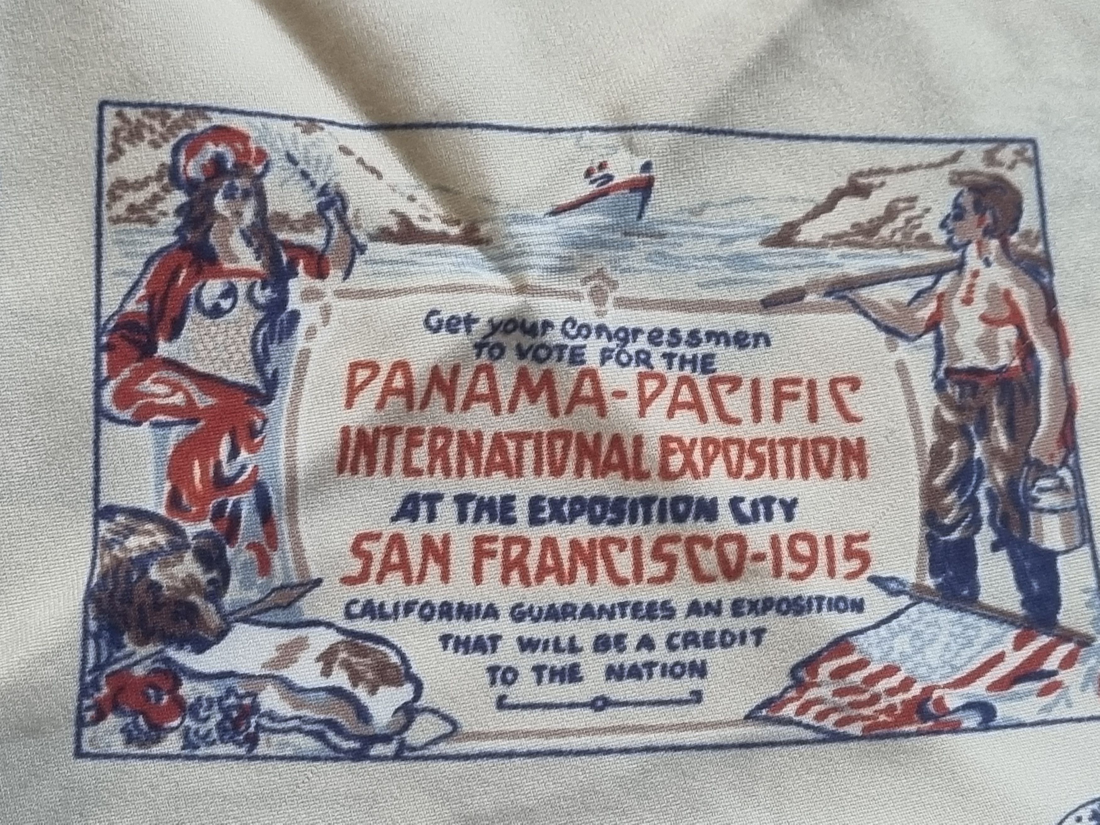 Levi's × Vintage Vtg Levi's Panama Pacific World Fair Casual Button Up Shirt Size US M / EU 48-50 / 2 - 9 Thumbnail