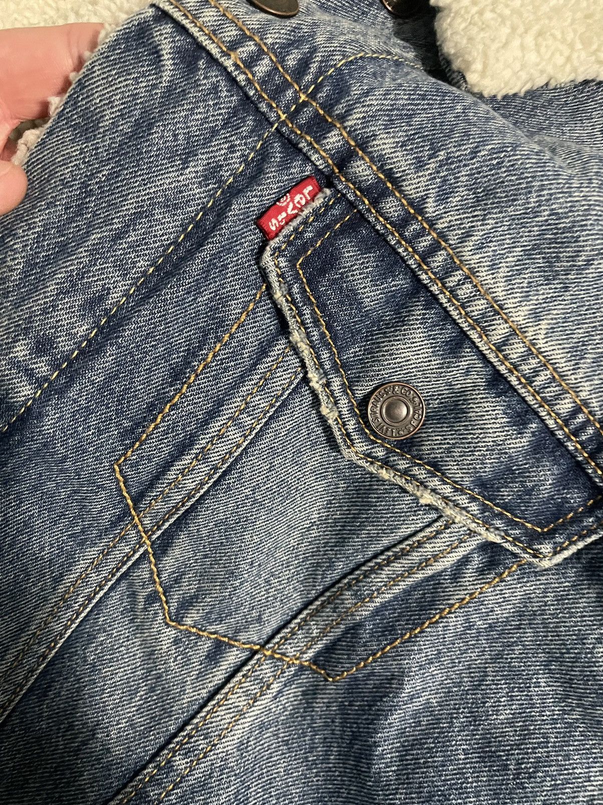 Levi's Levi’s Sherpa Denim Jacket Size US M / EU 48-50 / 2 - 5 Thumbnail