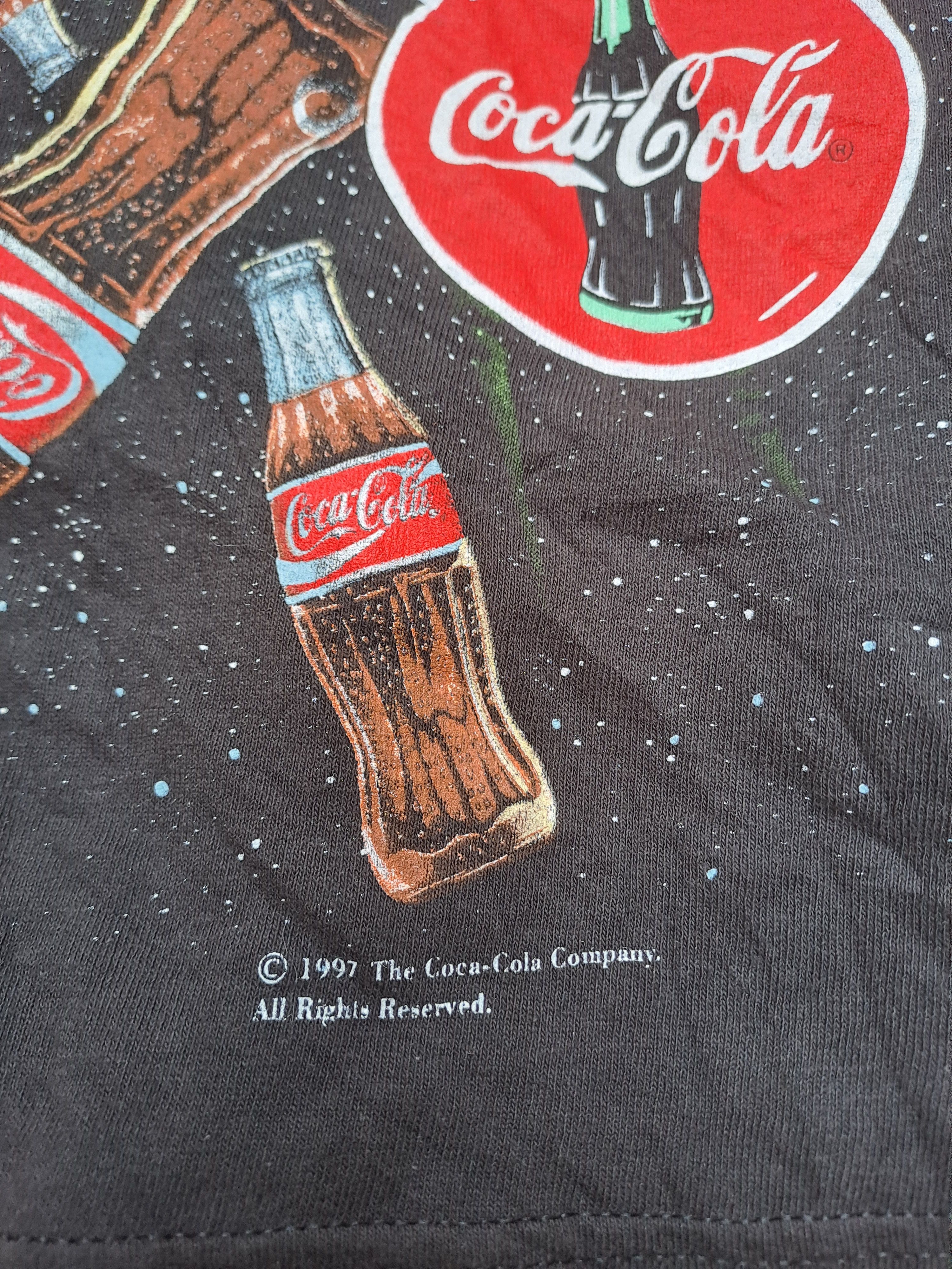 Coca Cola Vintage 1997 UFO Coke Out of this world Coca Cola Size US M / EU 48-50 / 2 - 4 Thumbnail
