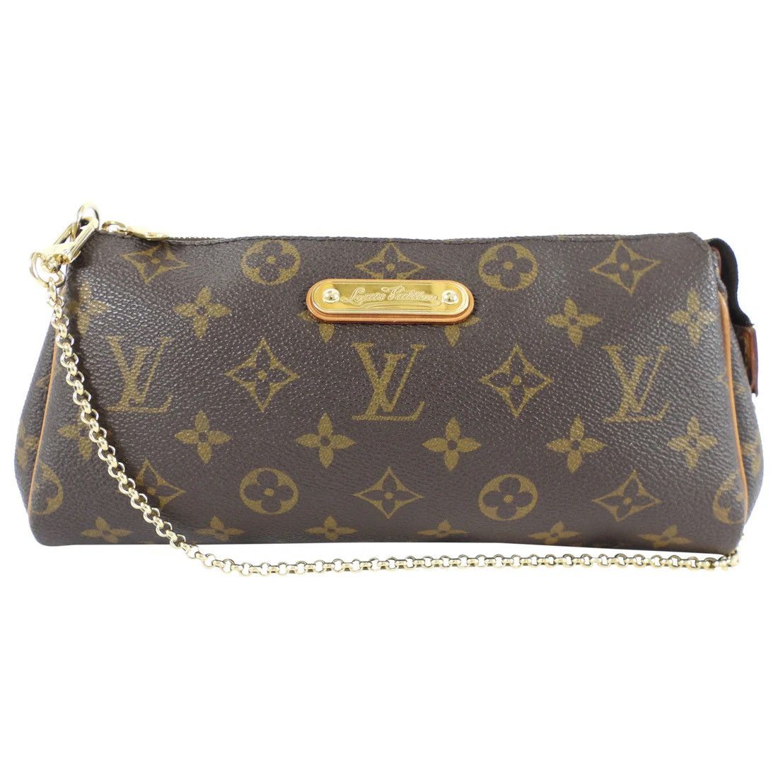 Louis Vuitton Louis Vuitton Monogram Coated Canvas Eva Chain Clutch Size ONE SIZE - 2 Thumbnail