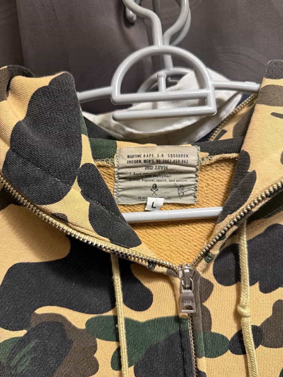 Bape Bape 1st. Camo full Zip hoodie Size US L / EU 52-54 / 3 - 2 Thumbnail