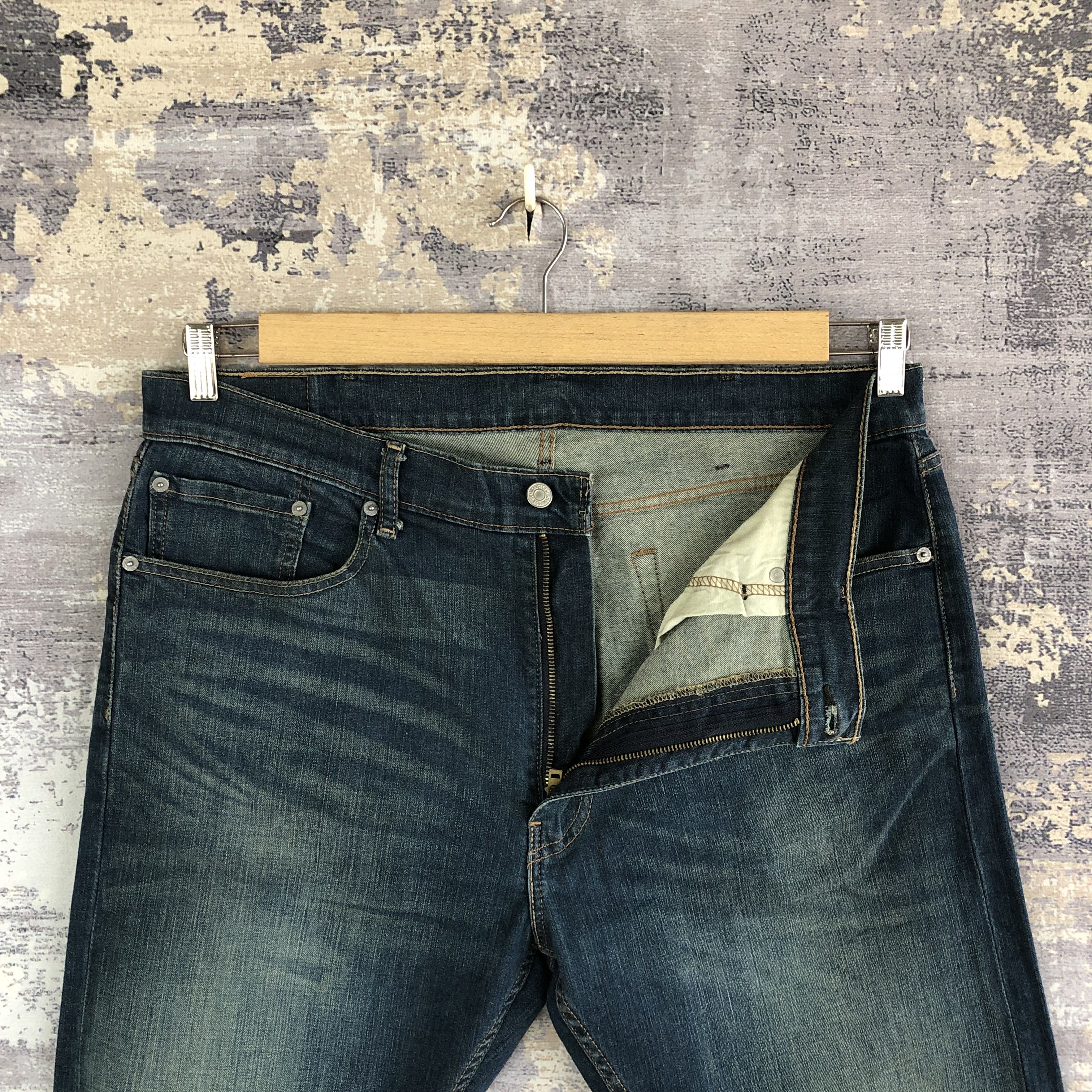 Levi's Vintage Y2K Levis 505 Faded Jeans Levi's 505 Indigo Denim Size US 38 / EU 54 - 6 Thumbnail