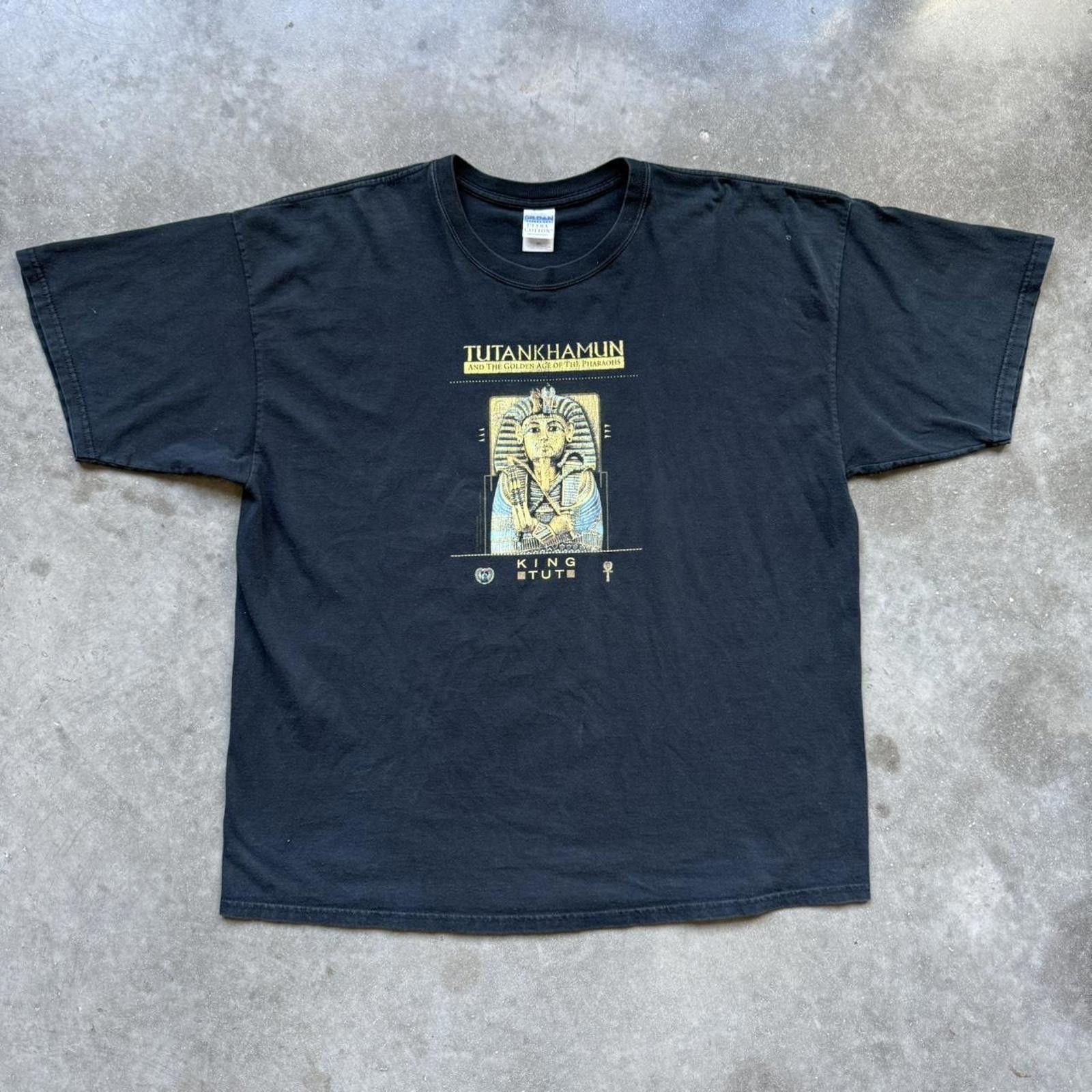 Other King Tut Tutankhamun Golden Age Of Pharaohs Vintage T-Shirt Size US XXL / EU 58 / 5 - 1 Thumbnail