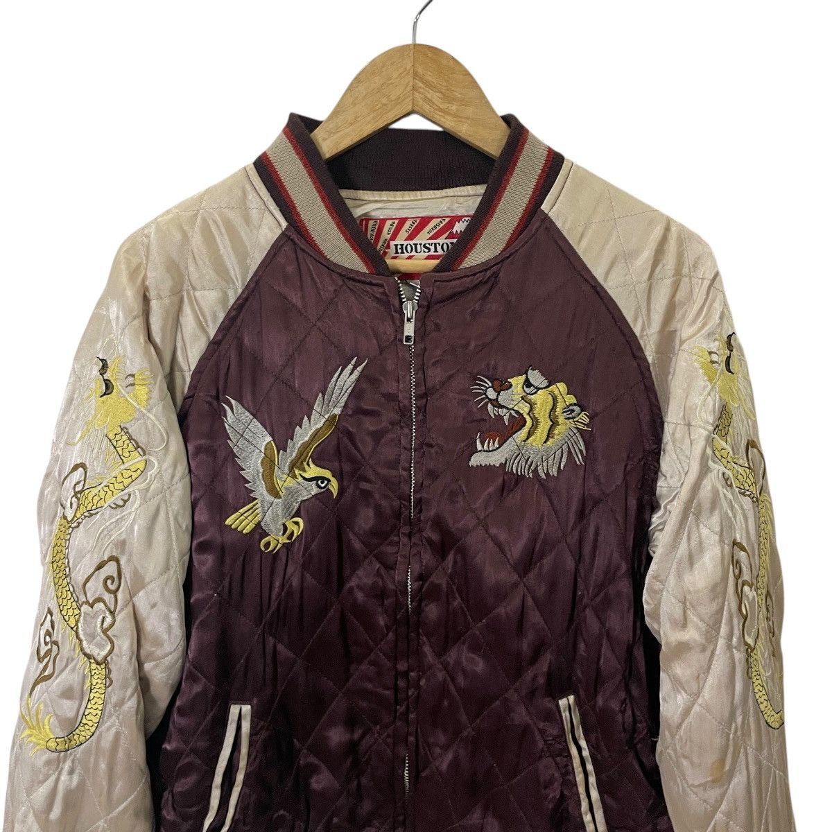 Japanese Brand Vintage Houston Japan Sukajan Embroidery Jacket Size US M / EU 48-50 / 2 - 11 Thumbnail