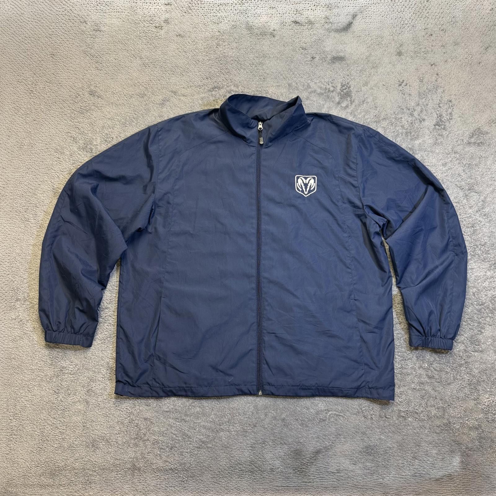 Artful Dodger Dodge Ram Blue Mesh Lined Windbreaker Jacket Size US XXL / EU 58 / 5 - 1 Thumbnail