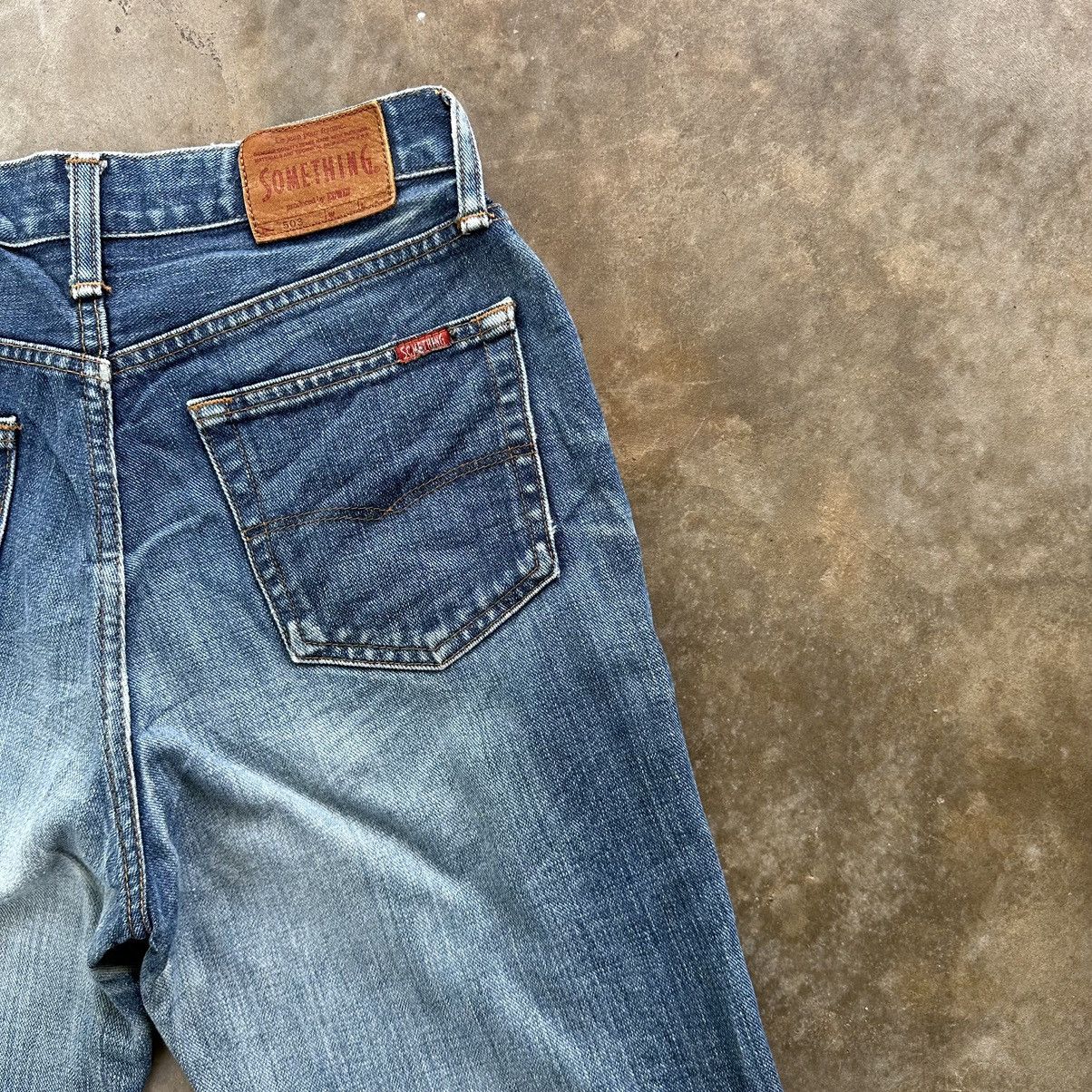 Edwin Vintage Edwin Something Faded Distressed Denim Jean Pant W27 Size US 27 - 13 Thumbnail
