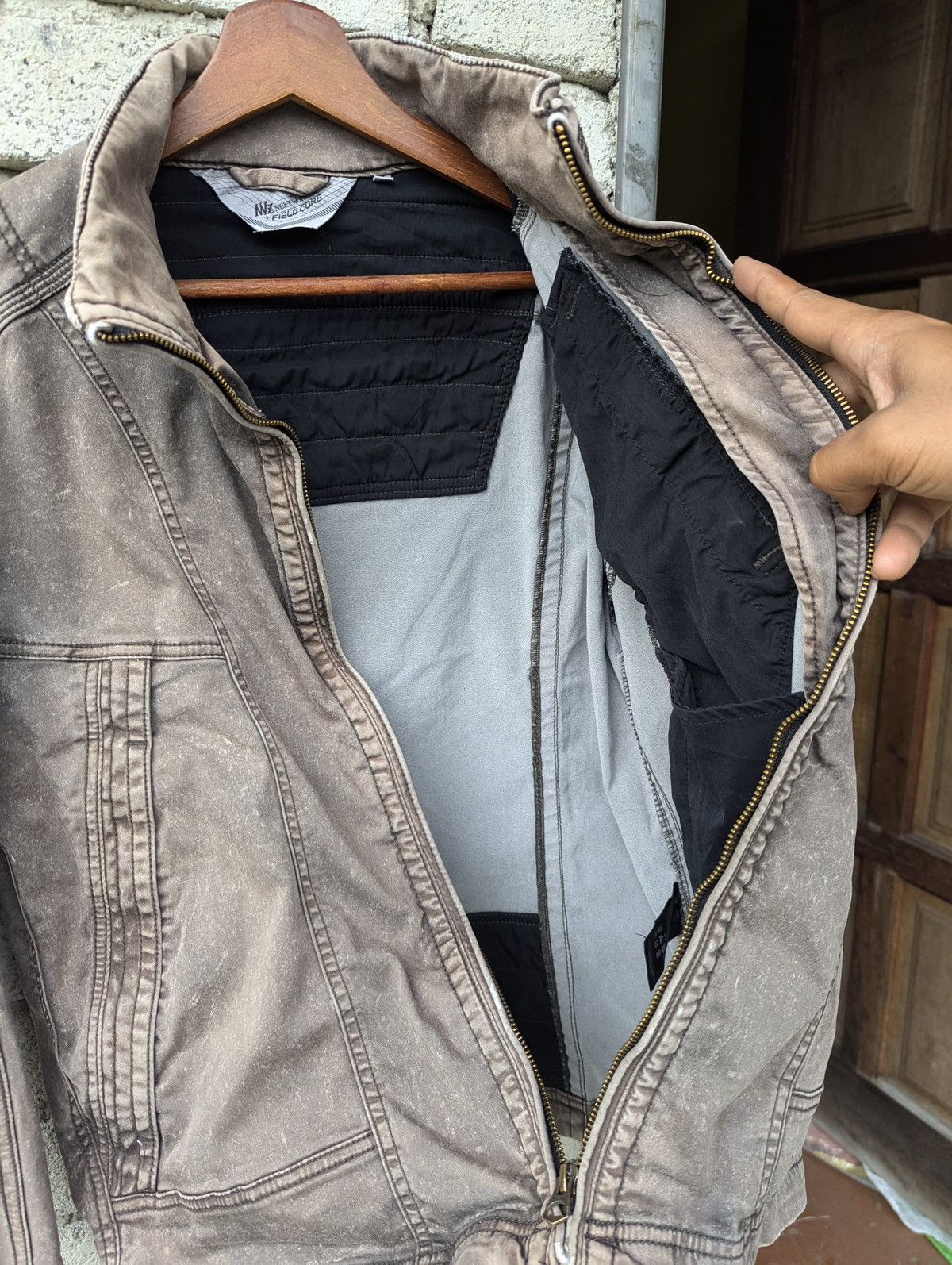If Six Was Nine × Japanese Brand Fieldcore Biker Jacket Suit Size US L / EU 52-54 / 3 - 4 Thumbnail