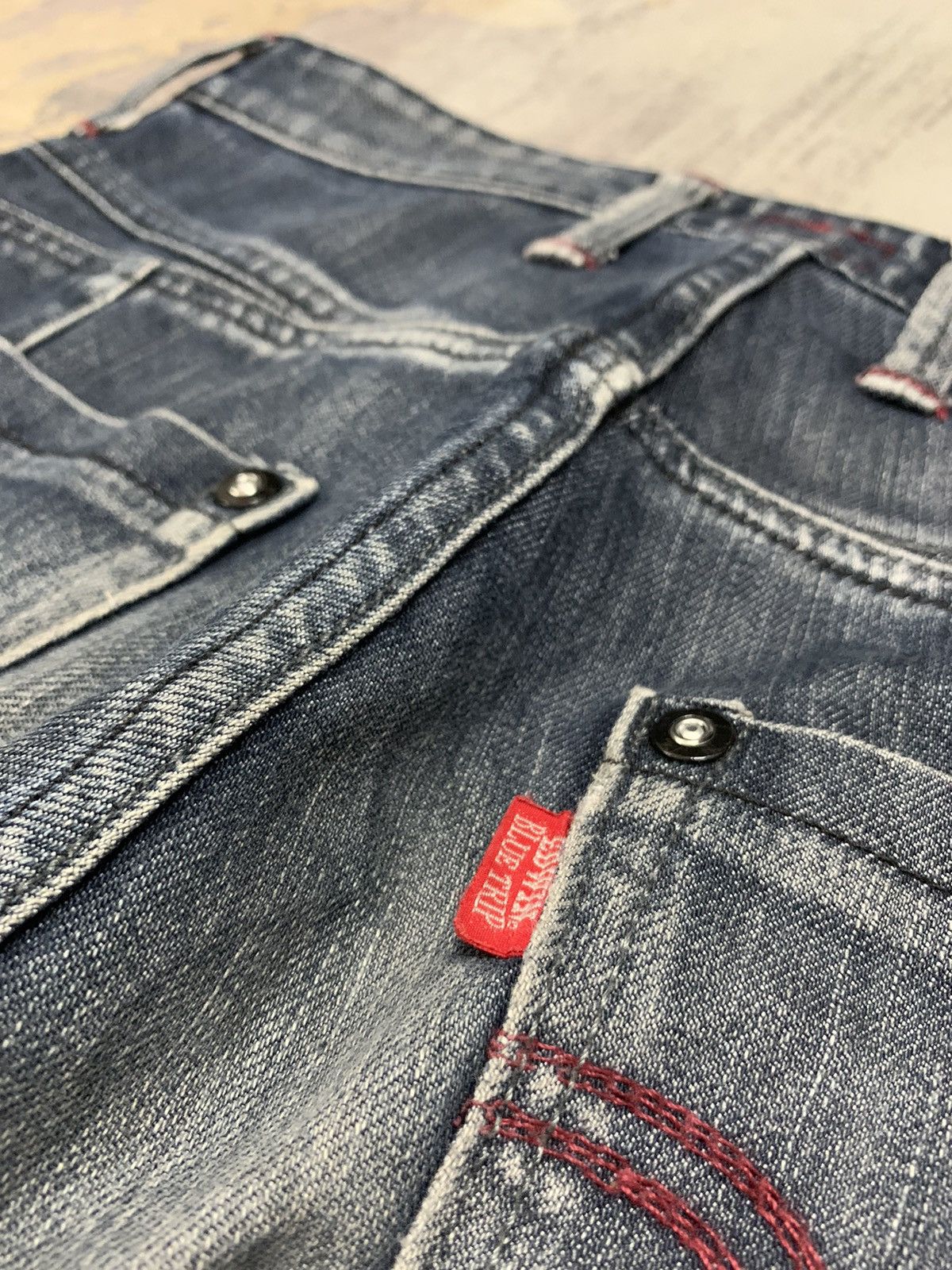 If Six Was Nine Edwin Blue Trip Multipocket Tactical Undercover Style Pants Size US 29 - 15 Thumbnail