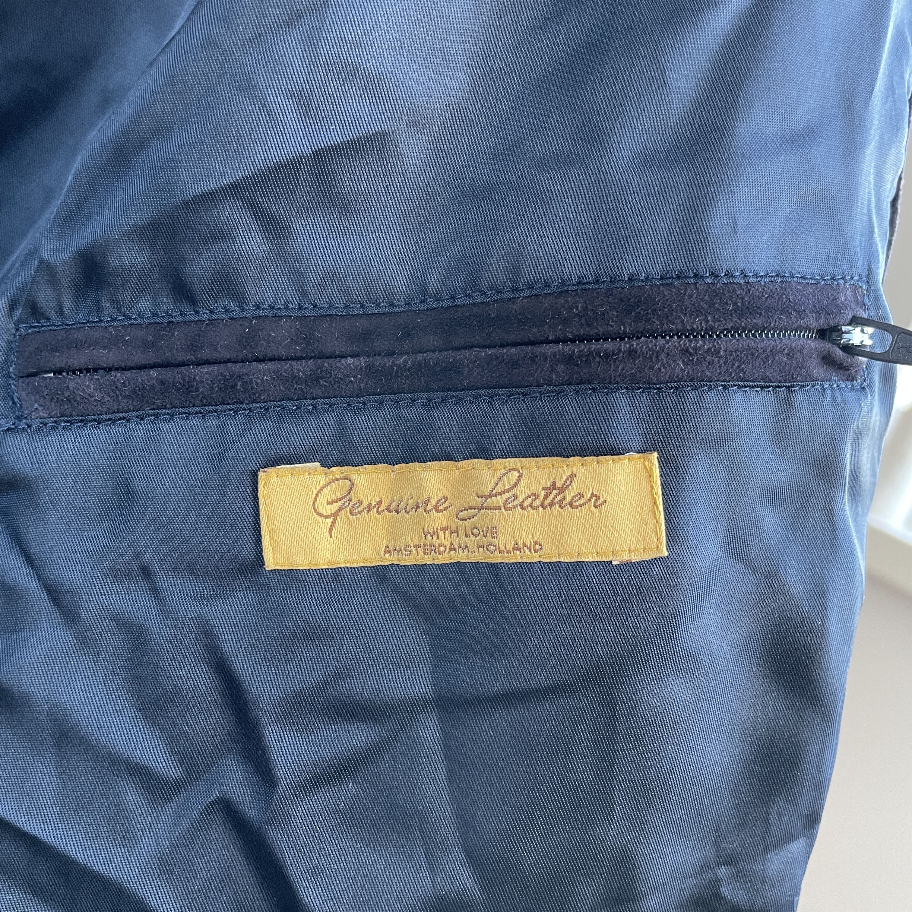 Scotch & Soda Scotch & Soda Purple Suede Leather Bomber Jacket Size L Size US L / EU 52-54 / 3 - 12 Thumbnail