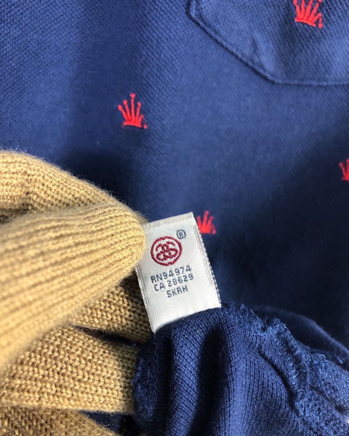 Stussy Rare Stussy Crown All Over Print Embroidered Polo Tee Size US M / EU 48-50 / 2 - 11 Thumbnail