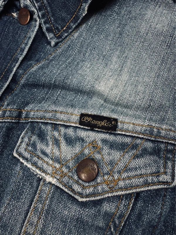 Wrangler Wrangler blue logo denim jacket XL Size XL / US 12-14 / IT 48-50 - 5 Thumbnail