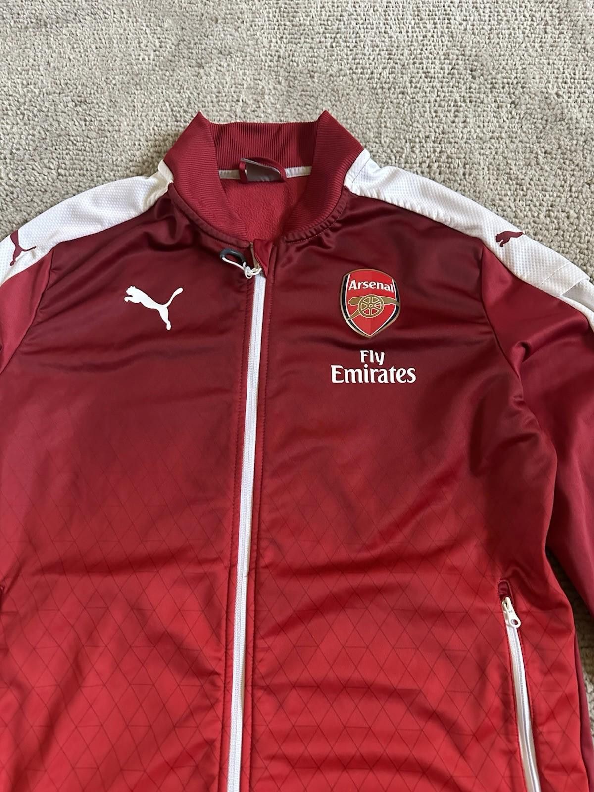 Puma 2016-17 Arsenal Puma Football soccer Stadium Jacket SZ m Size US M / EU 48-50 / 2 - 4 Thumbnail