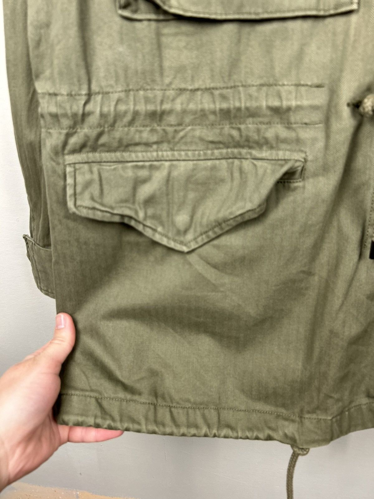 Polo Ralph Lauren Polo Ralph Lauren Green Military Army Herringbone USA Flag Size US L / EU 52-54 / 3 - 7 Thumbnail