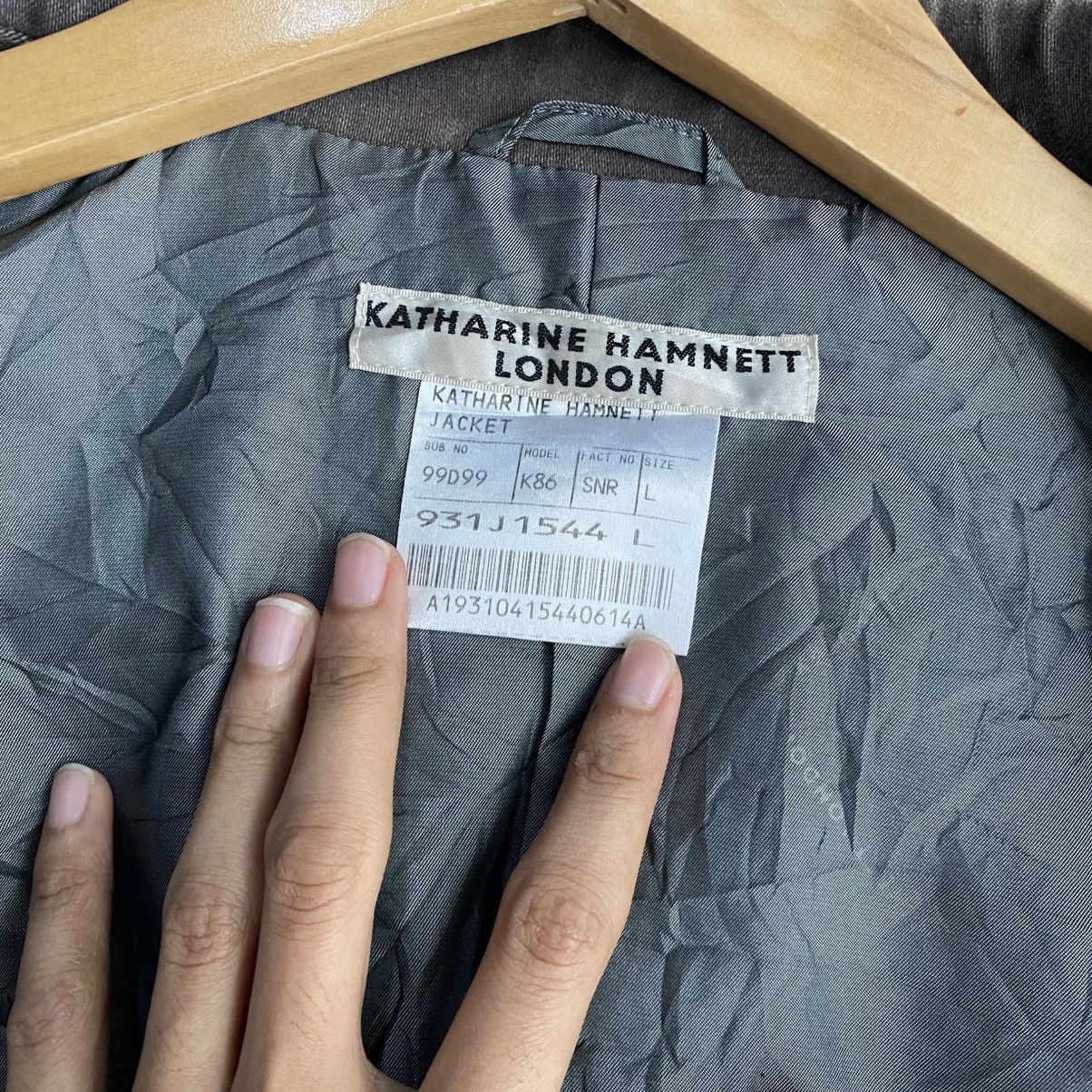 Katharine Hamnett London × Vintage Katharine hambett london Field Jacket / Minimalist jacket Size US L / EU 52-54 / 3 - 12 Thumbnail