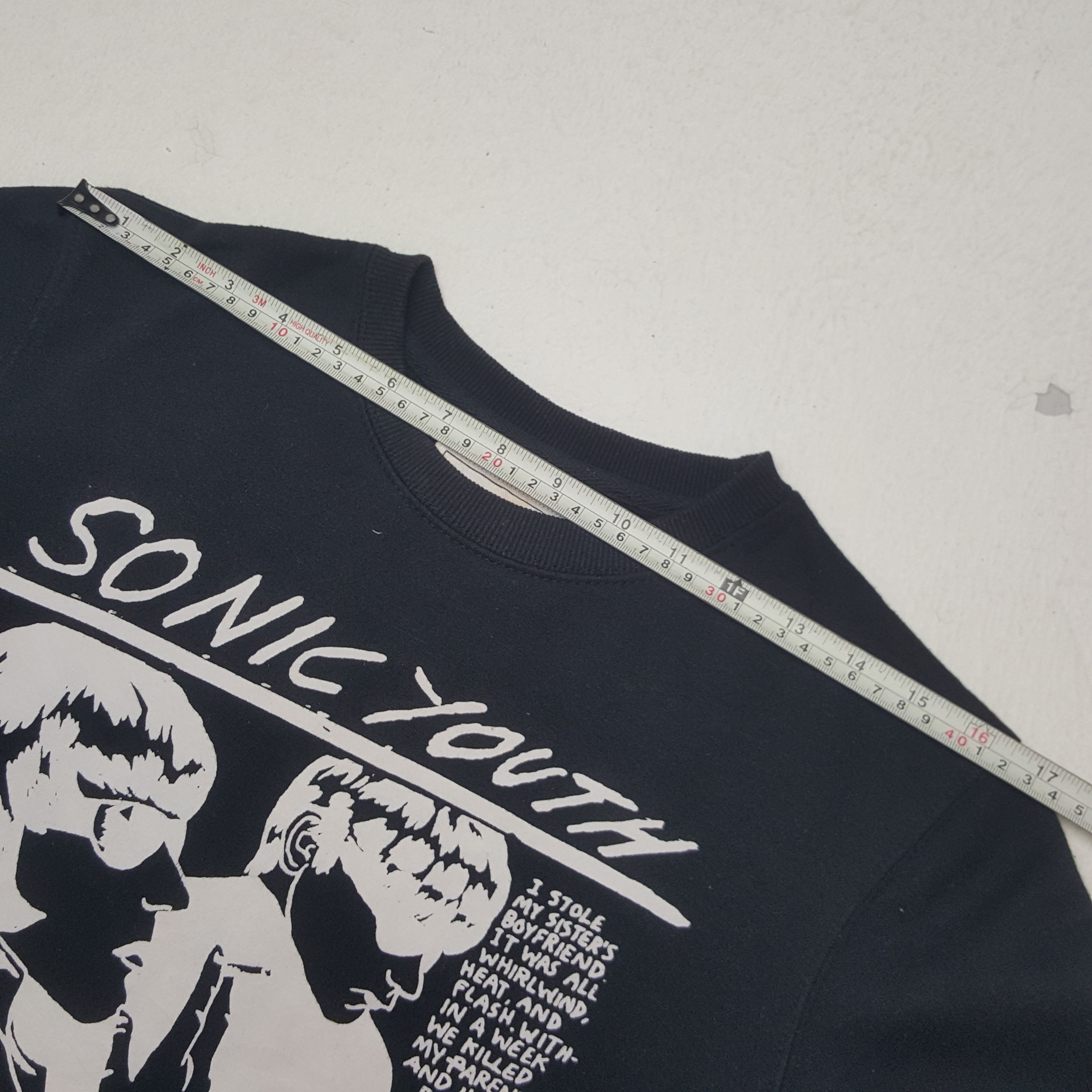 Band Tees × Vintage Vintage Sonic Youth American Rock Band Sweatshirt Size US XS / EU 42 / 0 - 8 Thumbnail