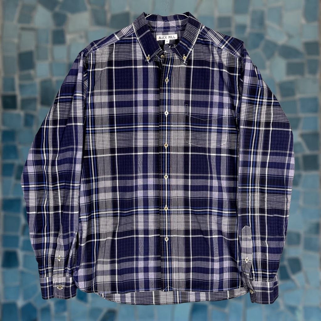 Alex Mill Alex Mill Tartan Plaid Long Sleeve Button-Down Mens M Size US M / EU 48-50 / 2 - 1 Thumbnail