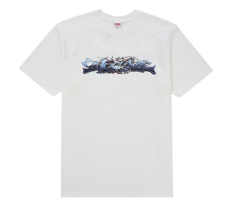 Supreme Supreme Tag Tee White Size L Size US L / EU 52-54 / 3 - 2 Thumbnail
