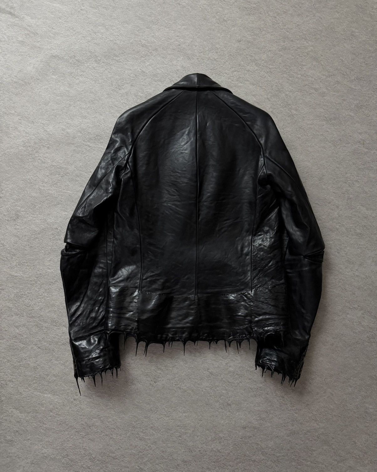 Carol Christian Poell Carol Christian Poell drip scarstich leather jacket Size US S / EU 44-46 / 1 - 3 Thumbnail