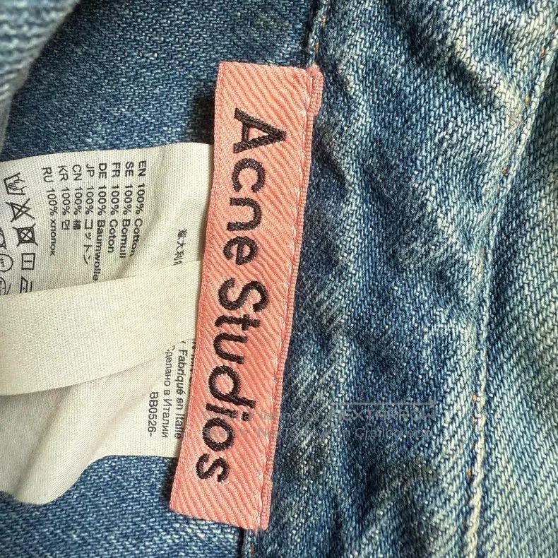 Acne Studios Acne Studios Mud Dyed Distressed Button Denim Long Sleeve Size US S / EU 44-46 / 1 - 3 Thumbnail