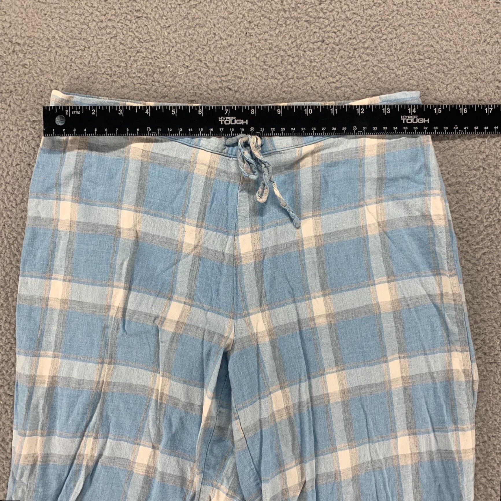 Talbots Talbots Pants Womens XS Blue White Lounge Pajama Pull On Drawstring 28x27 Size 26" / US 2 / IT 38 - 7 Thumbnail