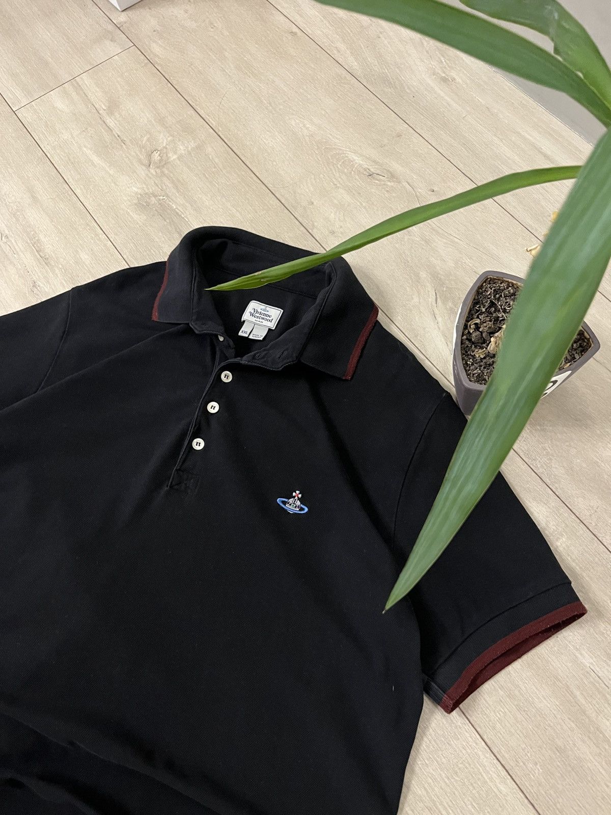 Vivienne Westwood 🔥 VIVIENNE WESTWOOD 90'S ORB LOGO POLO T SHIRT Y2K RUGBY Size US XXL / EU 58 / 5 - 1 Thumbnail