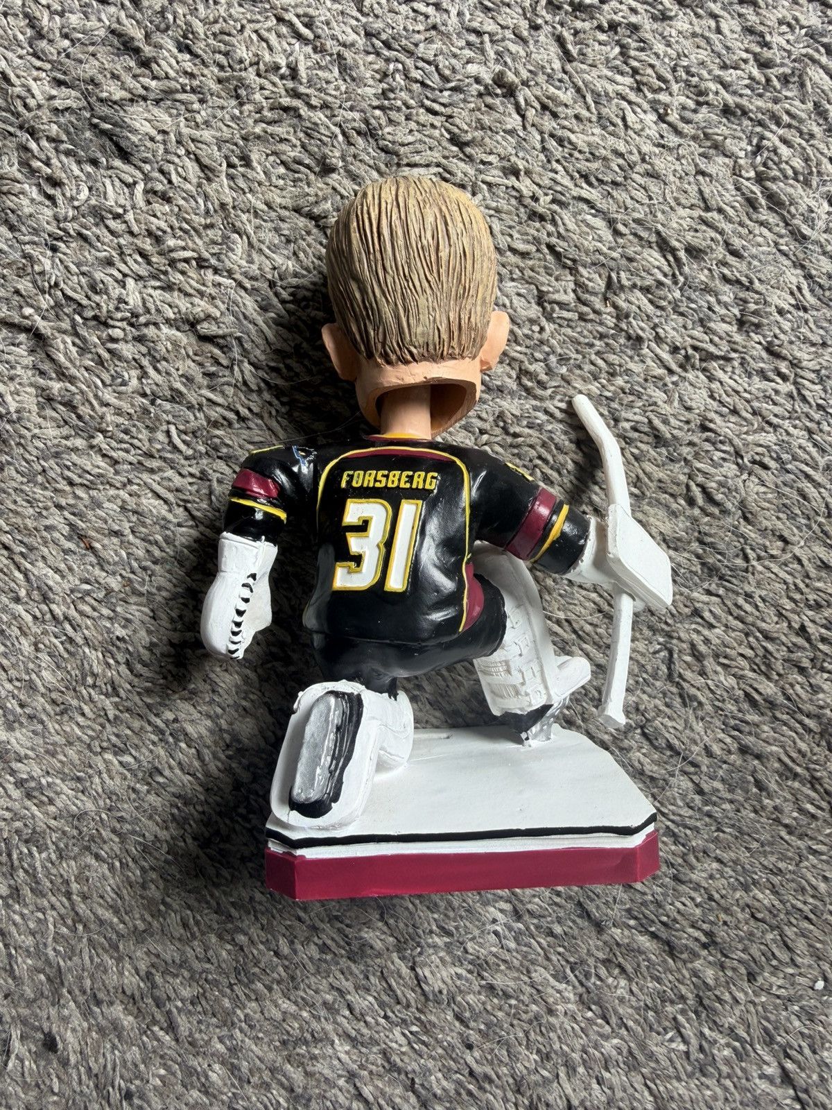 NHL 2017 Cleveland Monsters #31 Anton Forsberg Bobblehead Size ONE SIZE - 2 Thumbnail