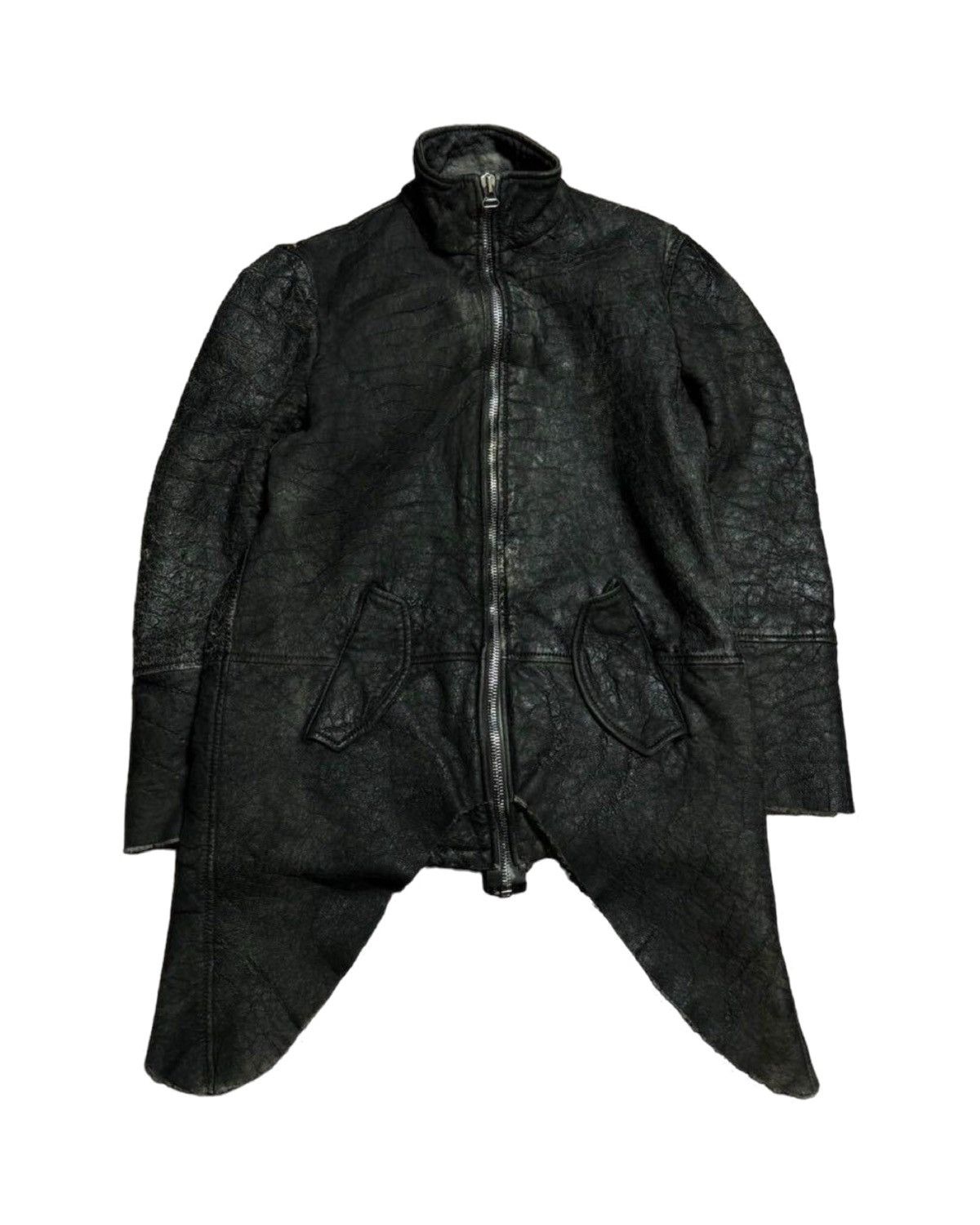 image of Helmut Lang A/w 2000S Mutton Coat in Black, Men's (Size Small)