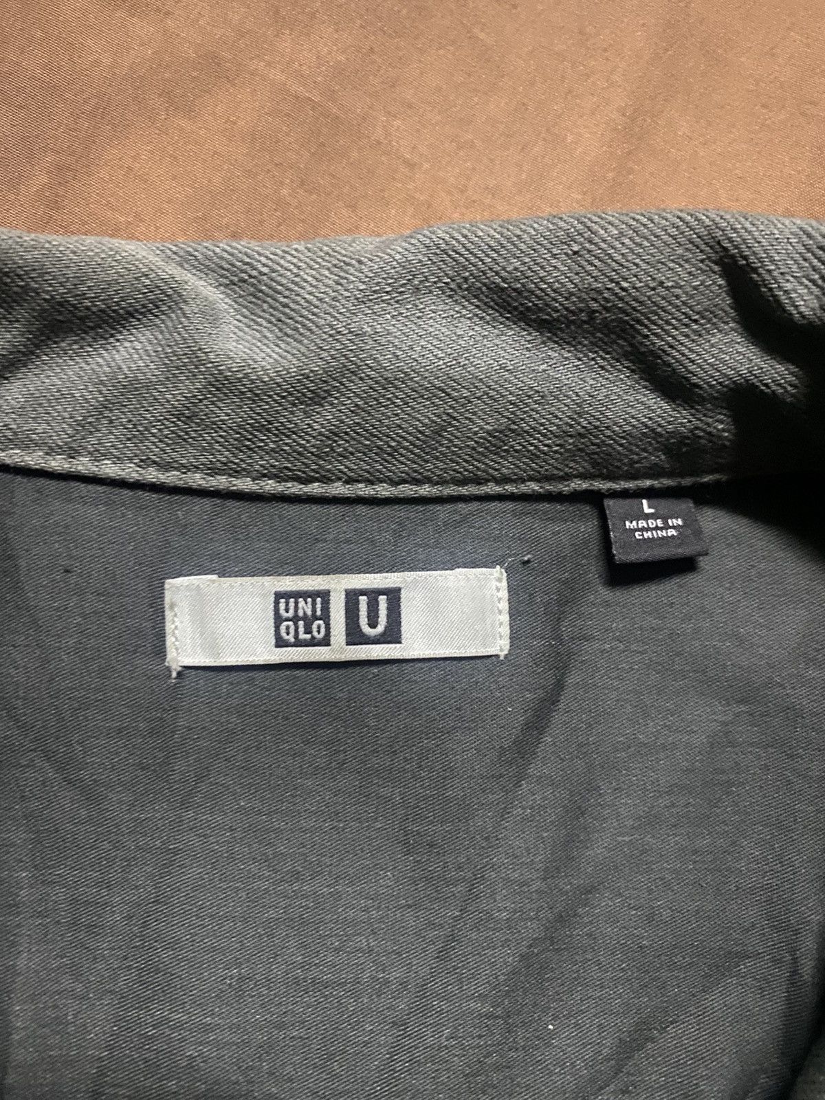 Lemaire × Uniqlo Uniqlo U Lemaire Oversized Work Shirt Size US L / EU 52-54 / 3 - 5 Thumbnail